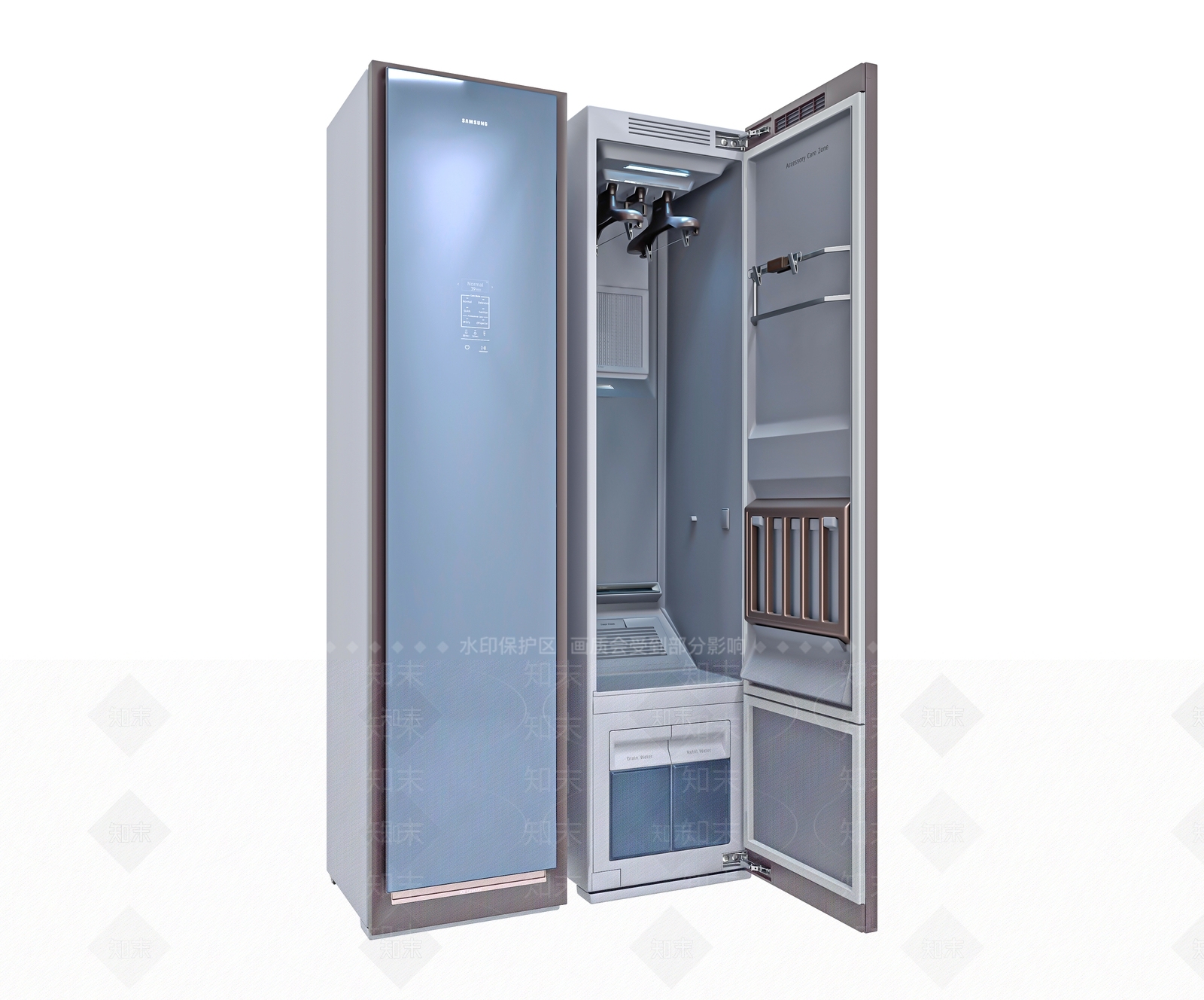 极简简约衣柜3D模型下载【ID:1193438240】
