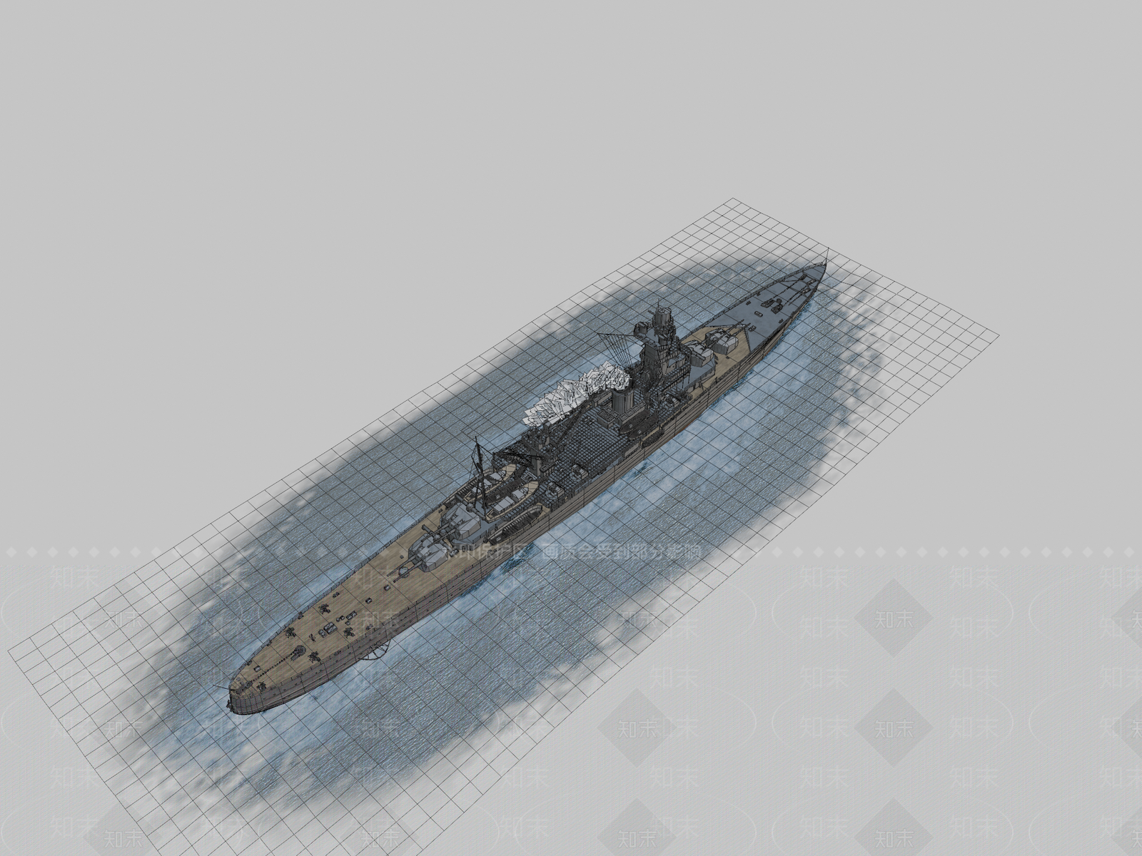 船3D模型下载【ID:1193442316】