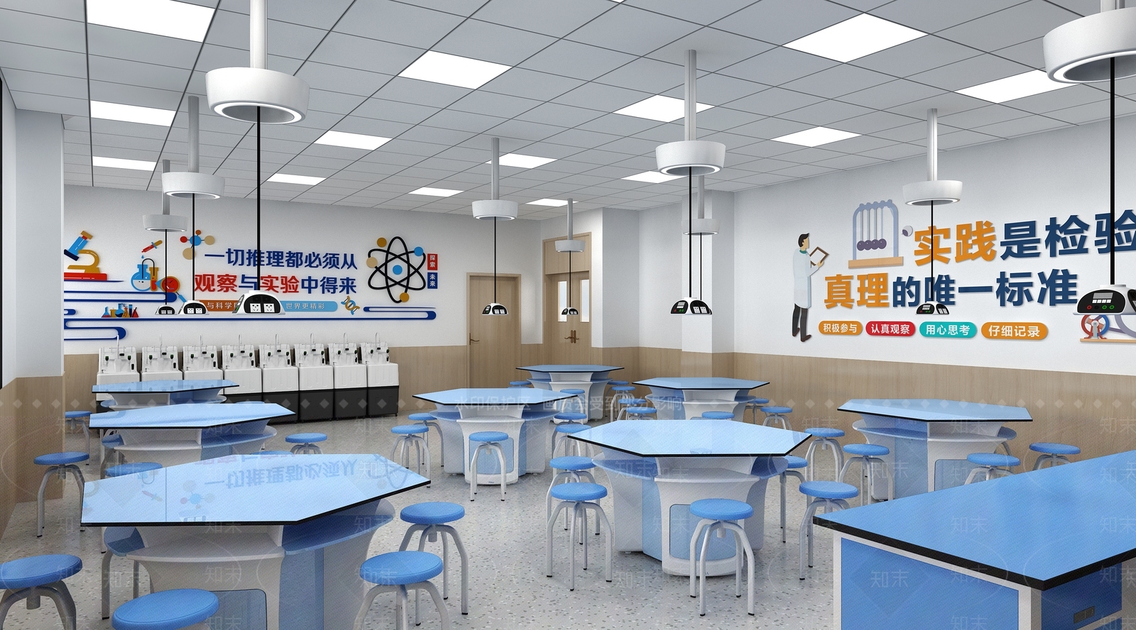 现代实验室3D模型下载【ID:1193452556】