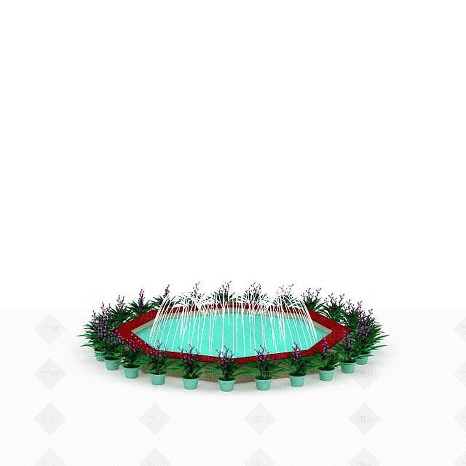现代其他景观小品3D模型下载【ID:1199061915】