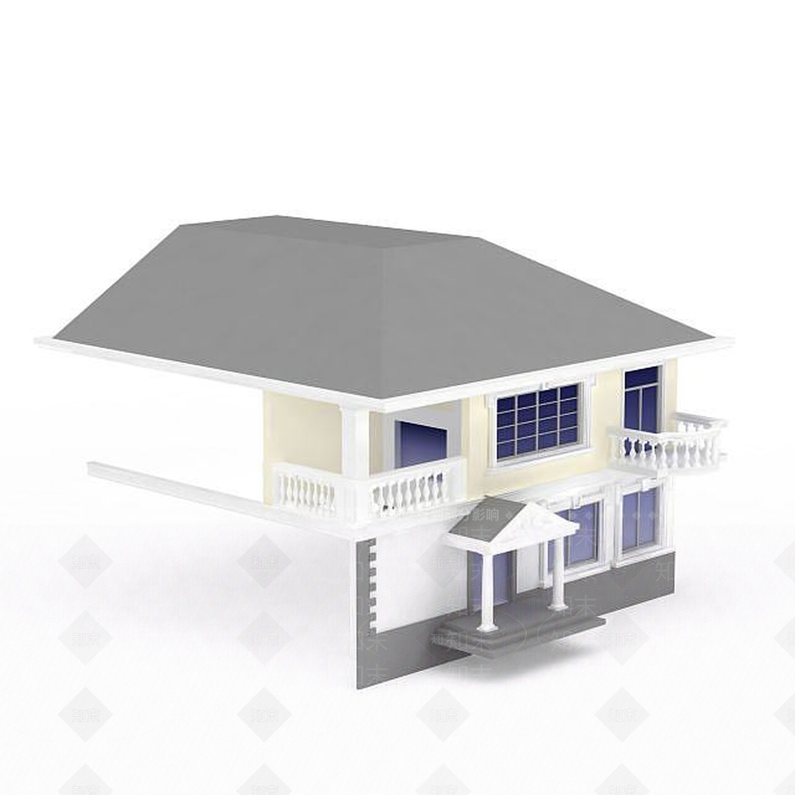 现代其他建筑外观3D模型下载【ID:1199054576】