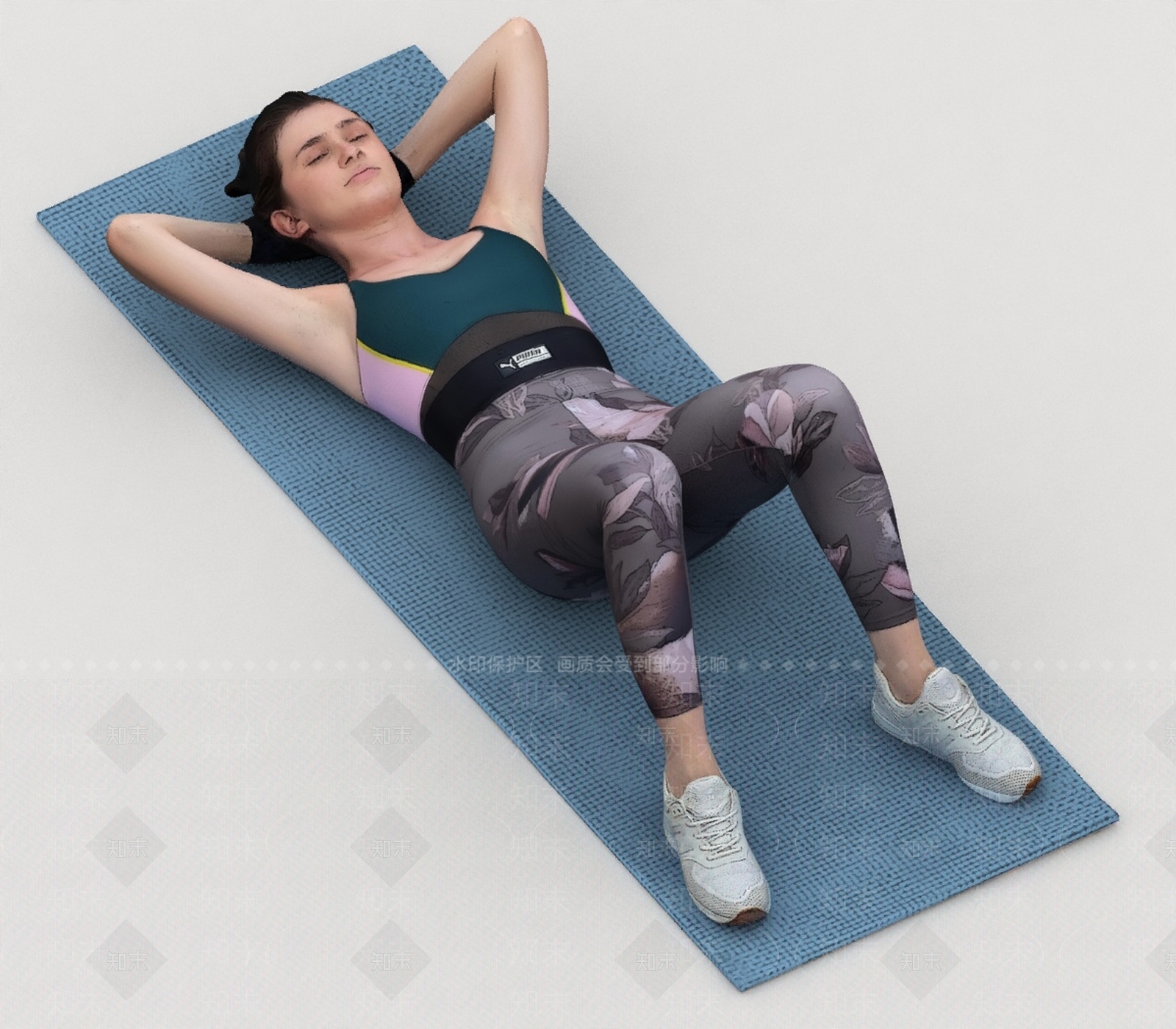 女人3D模型下载【ID:1193455102】