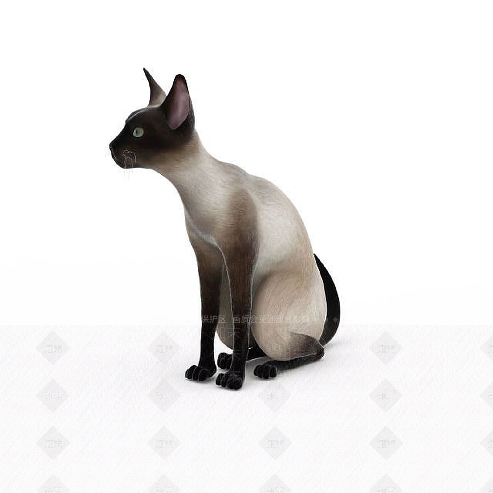 现代爬行类动物3D模型下载【ID:1193455150】
