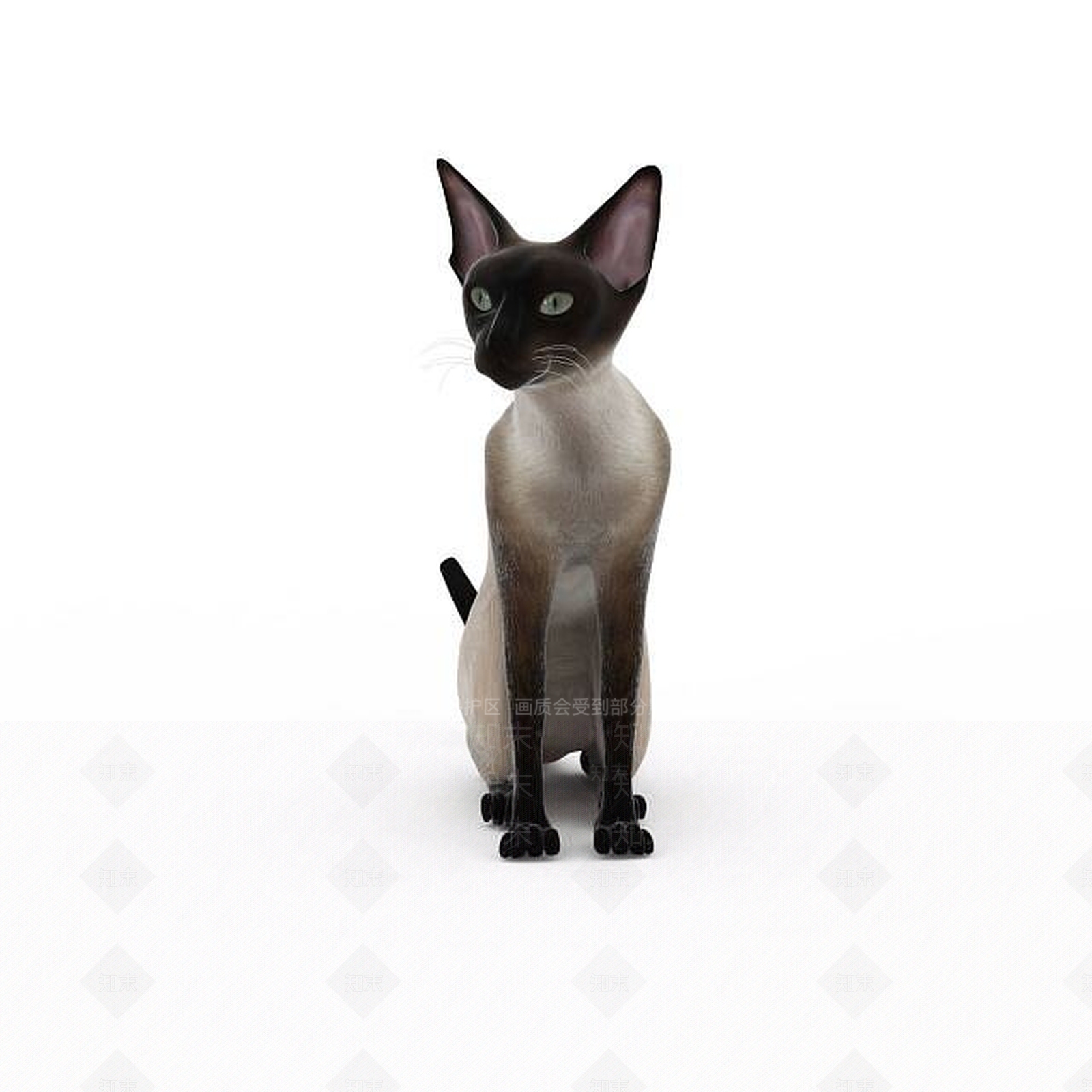 现代爬行类动物3D模型下载【ID:1193455150】