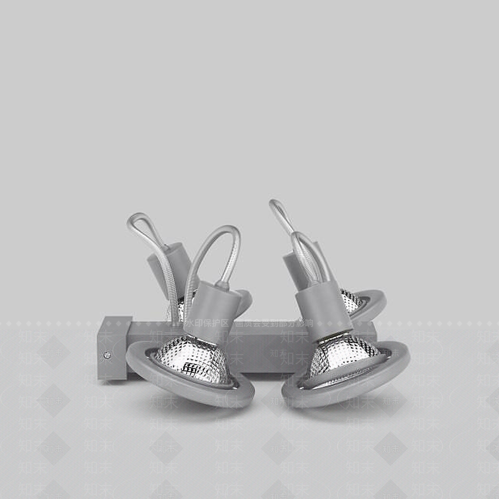 现代灯具组合3D模型下载【ID:1193455616】