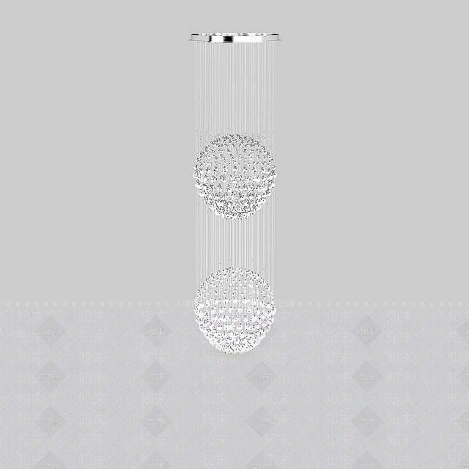 现代灯具组合3D模型下载【ID:1193455627】