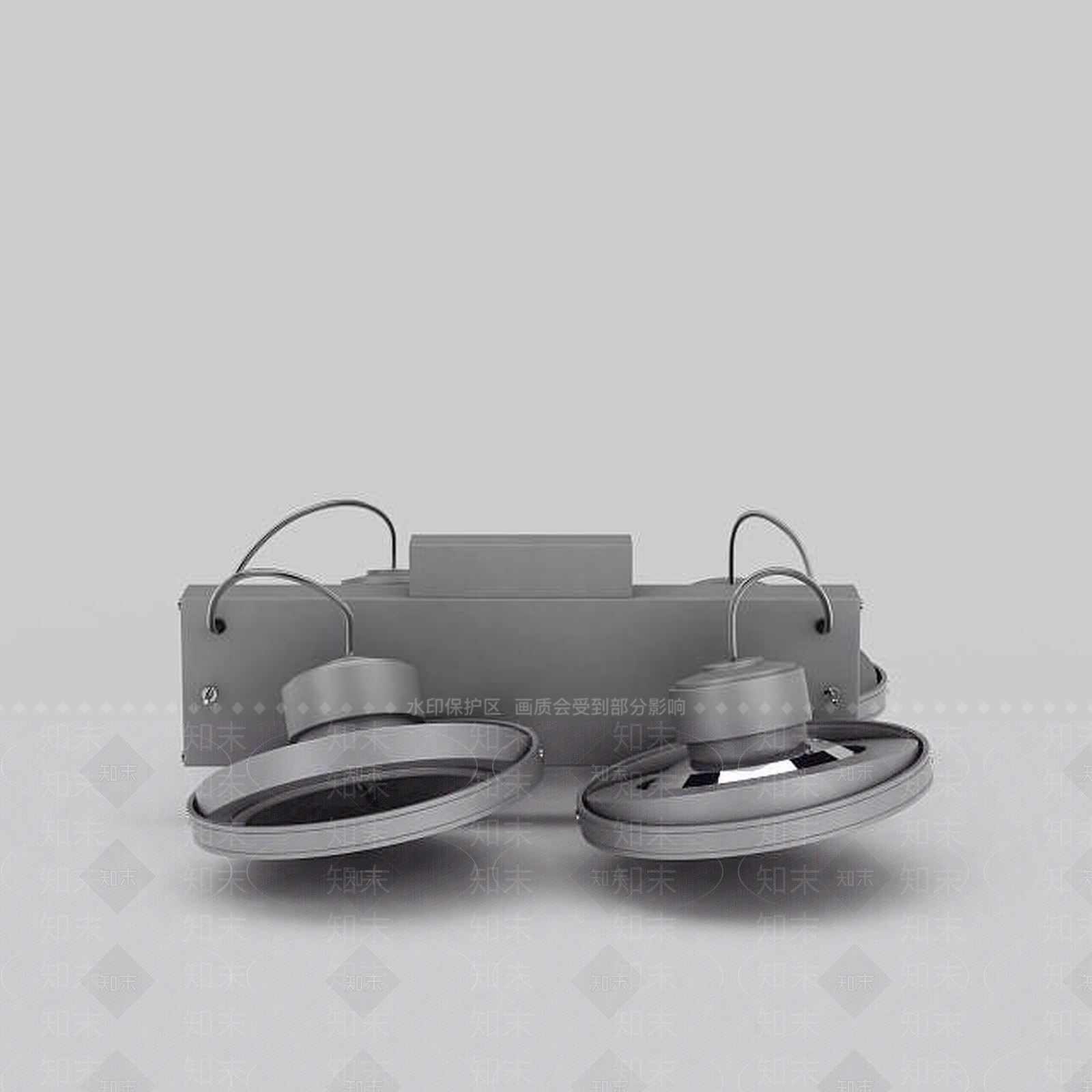 现代灯具组合3D模型下载【ID:1193455782】