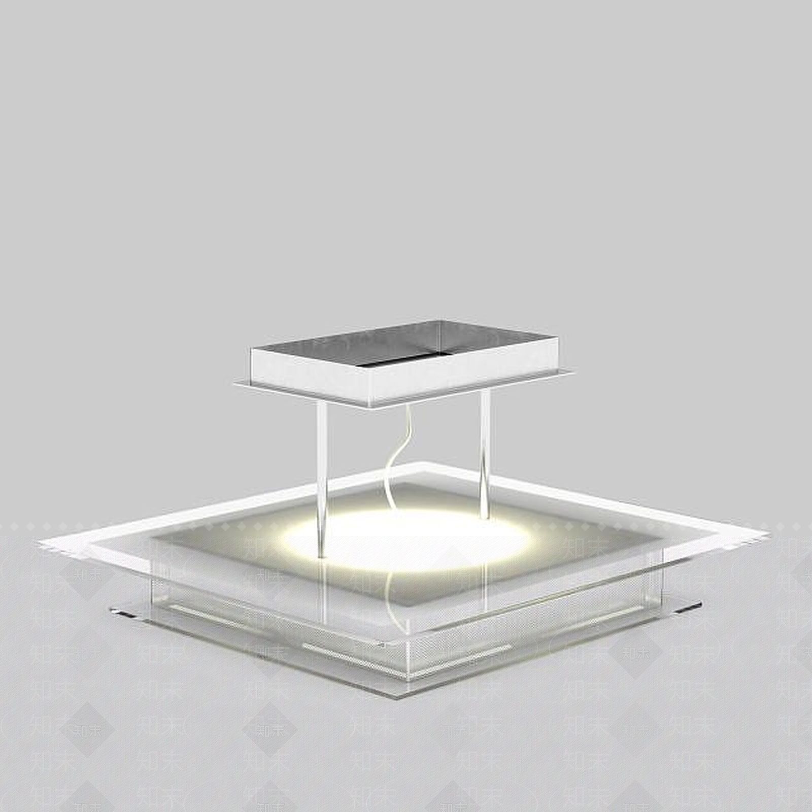 现代灯具组合3D模型下载【ID:1193455883】