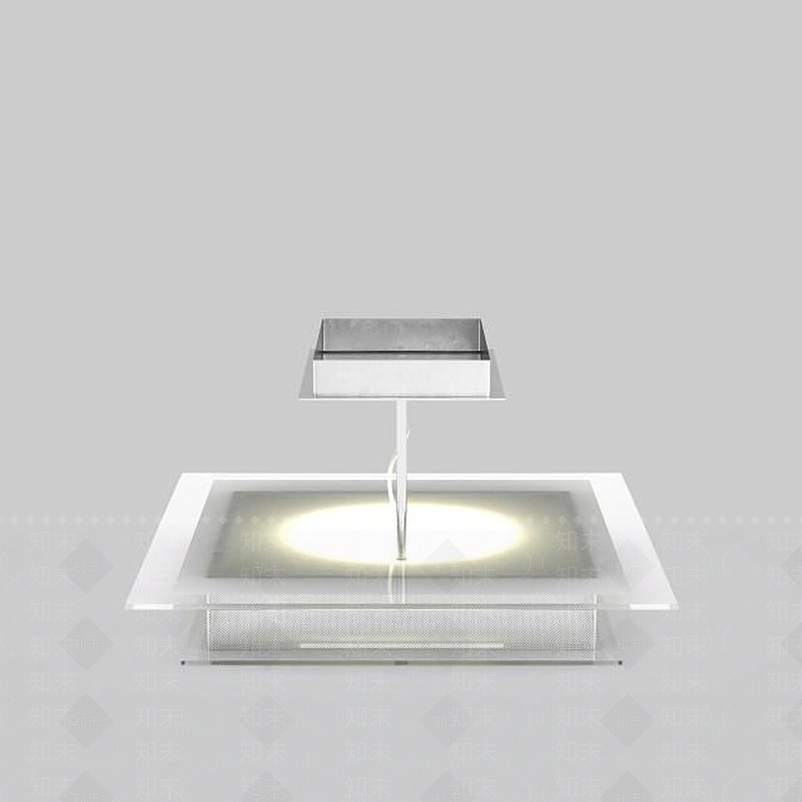 现代灯具组合3D模型下载【ID:1193455883】