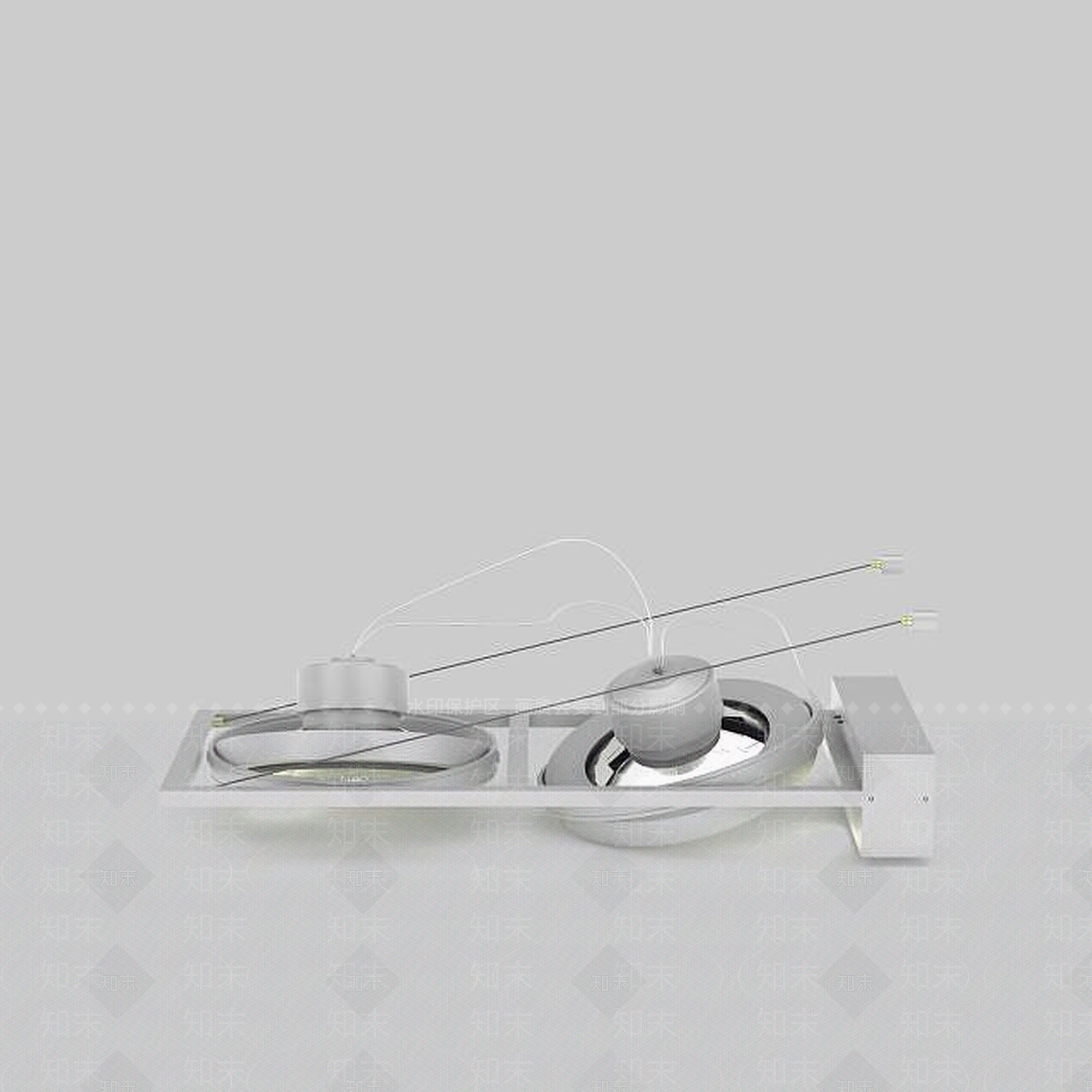 现代射灯3D模型下载【ID:1193455964】