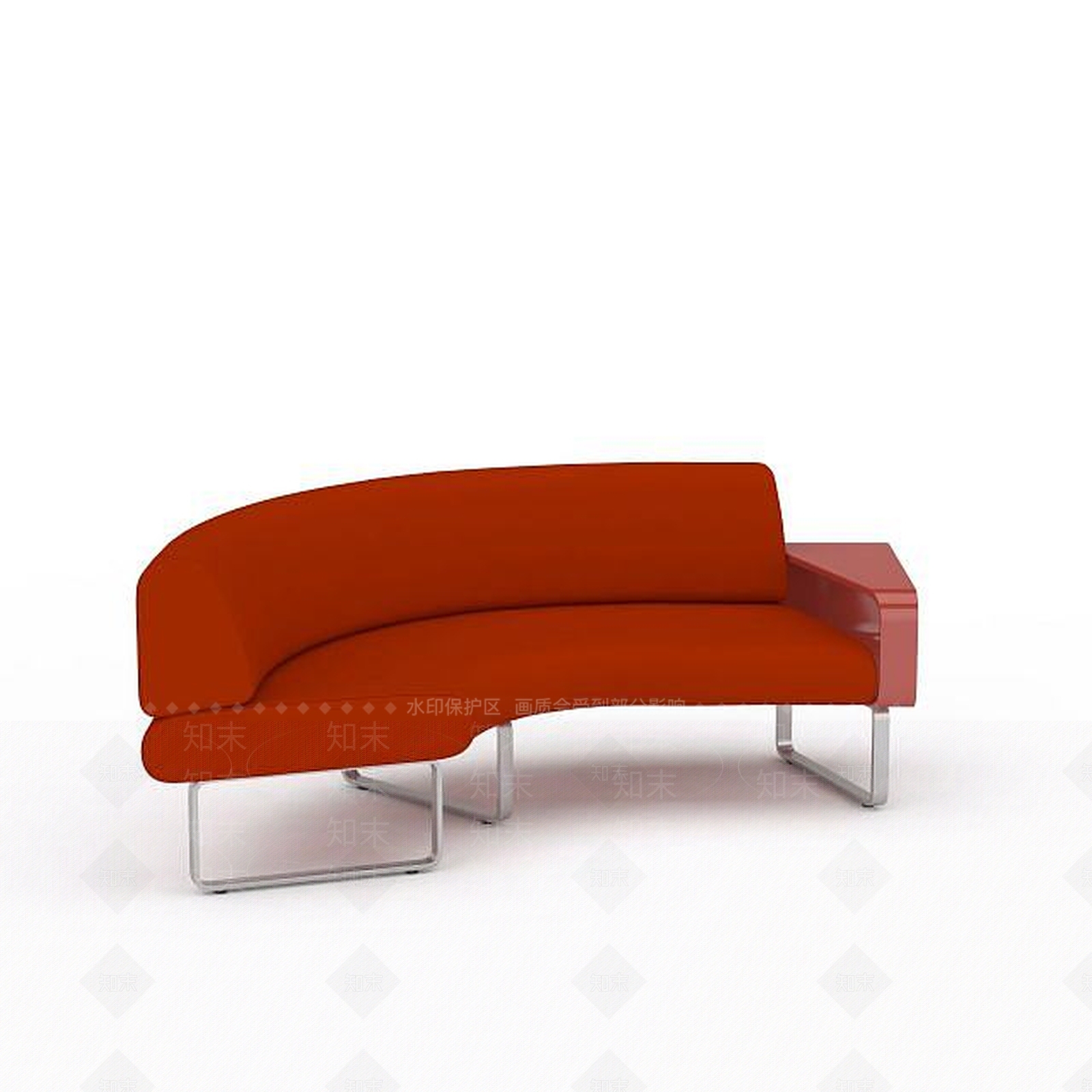 现代双人沙发3D模型下载【ID:1193459972】