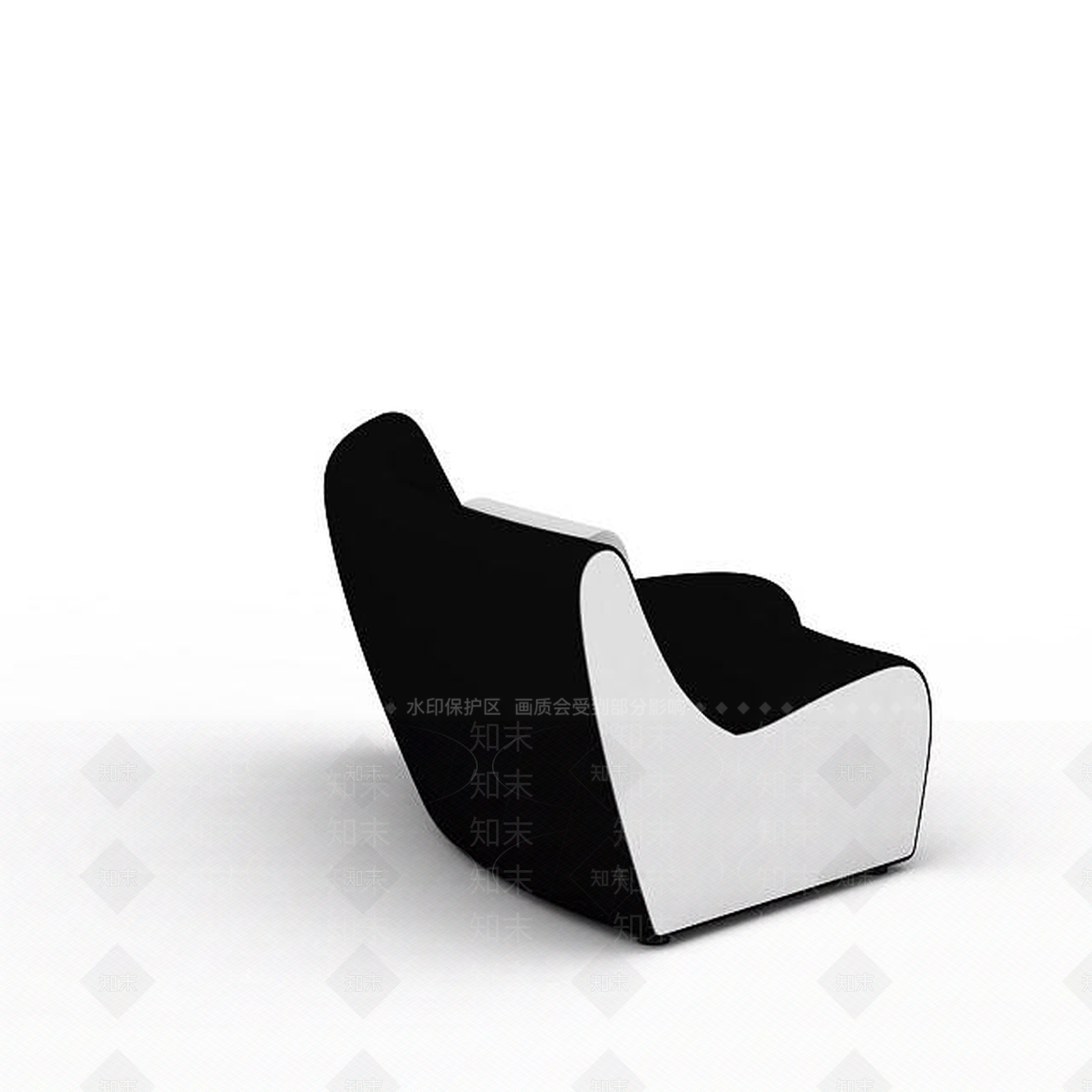 现代双人沙发3D模型下载【ID:1193459956】