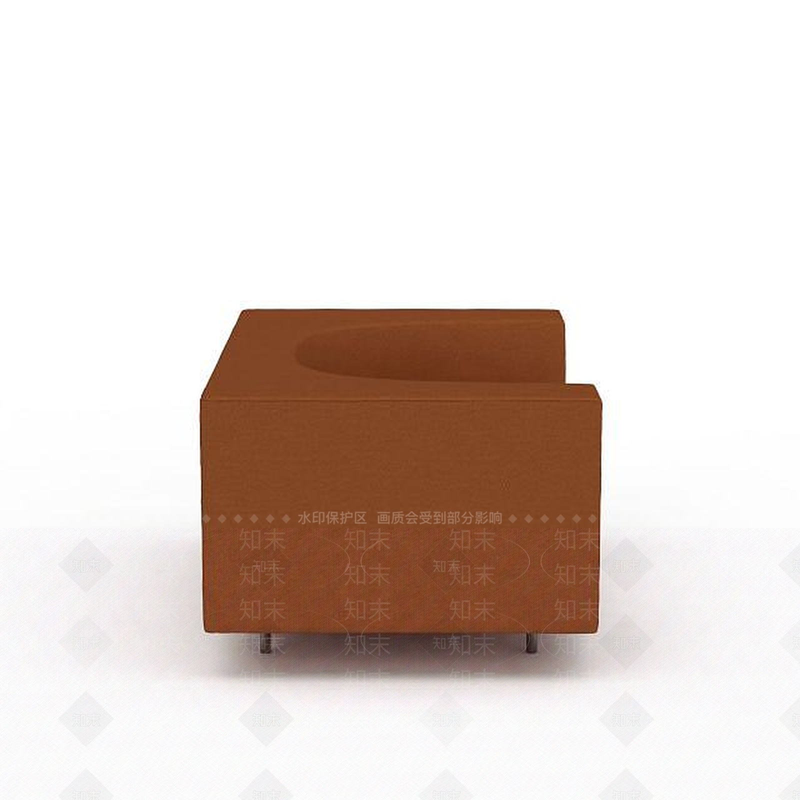 现代双人沙发3D模型下载【ID:1193460103】