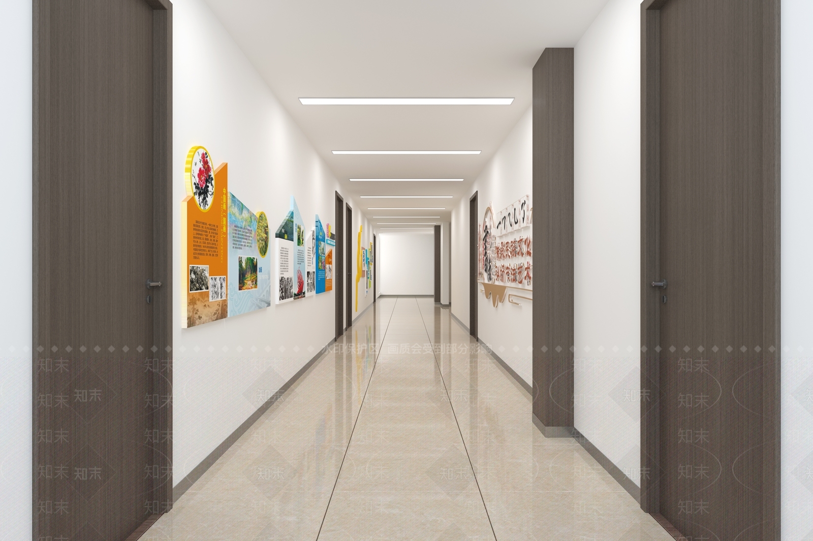 现代教室3D模型下载【ID:1193460667】