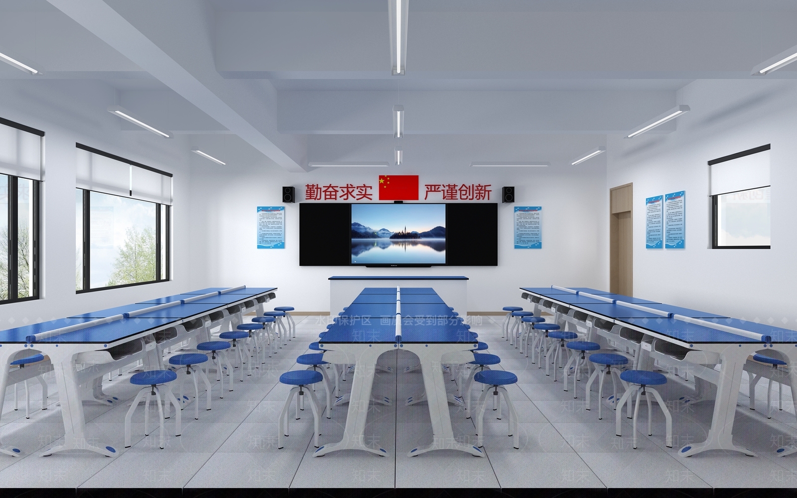 现代实验室3D模型下载【ID:1193462556】
