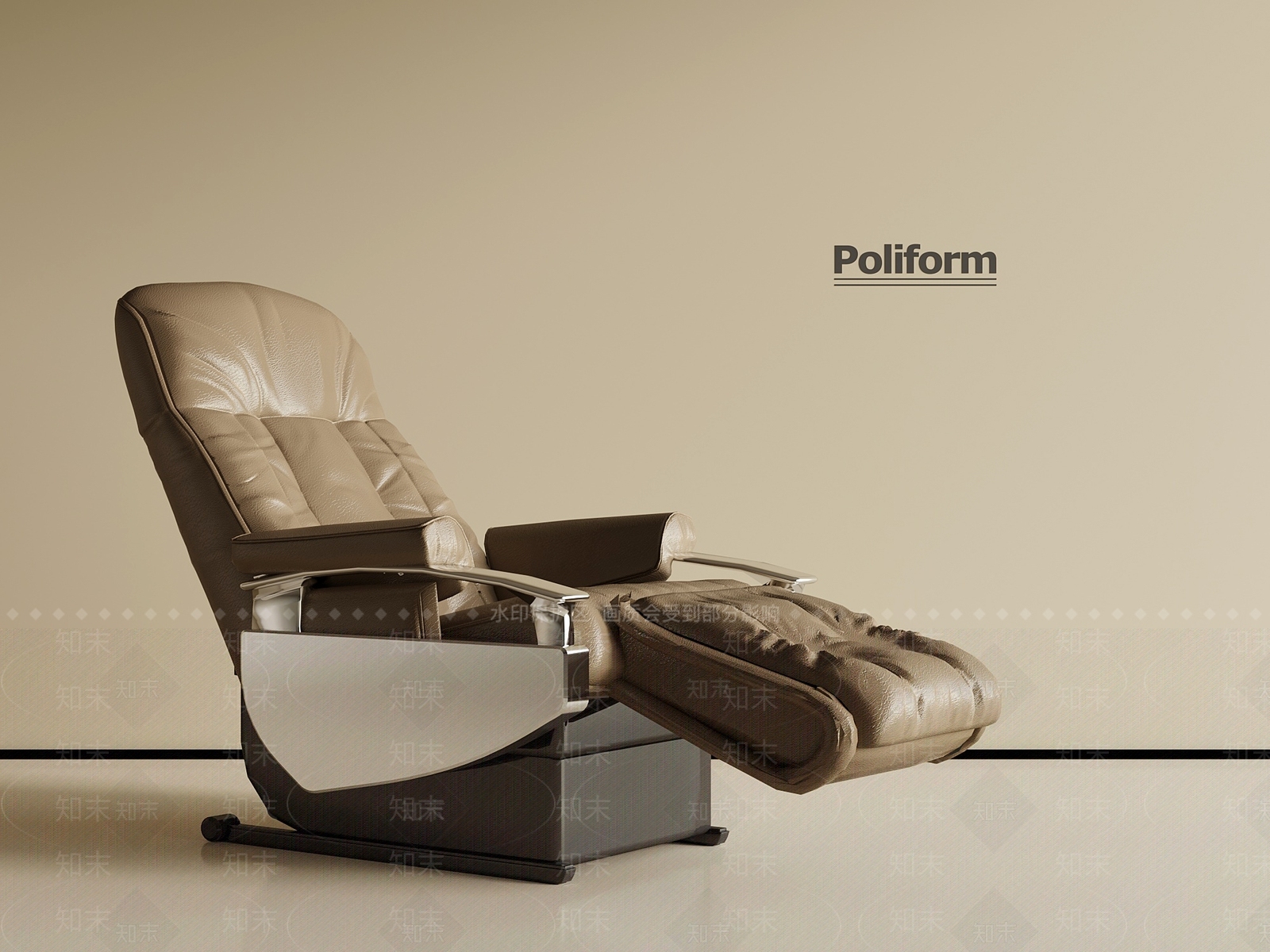 现代按摩椅3D模型下载【ID:1193463429】