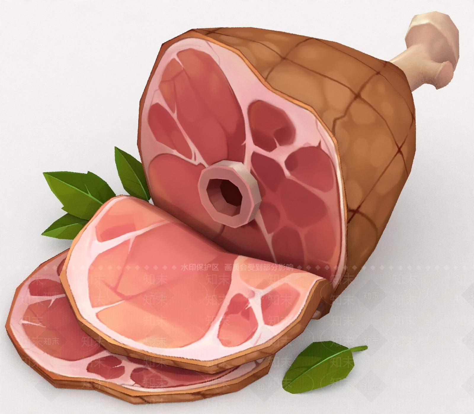 酒水食物3D模型下载【ID:1193470108】