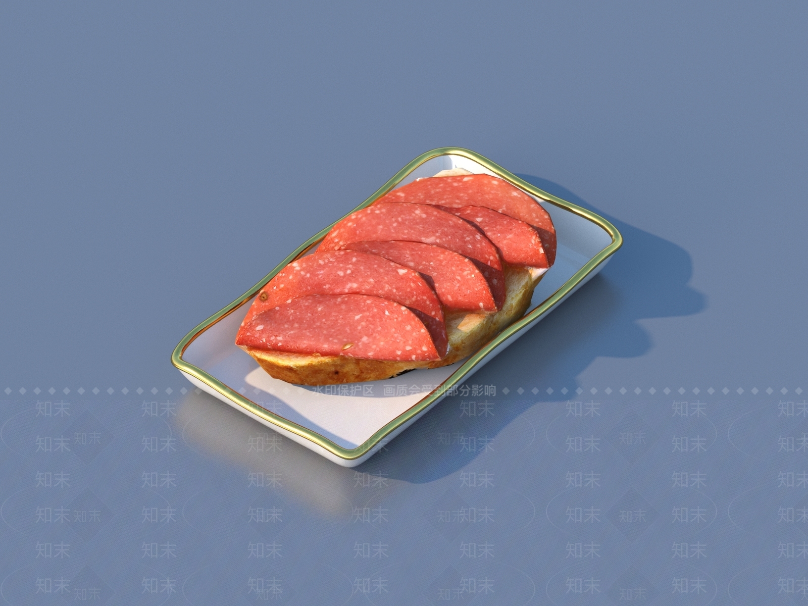 酒水食物3D模型下载【ID:1193470933】