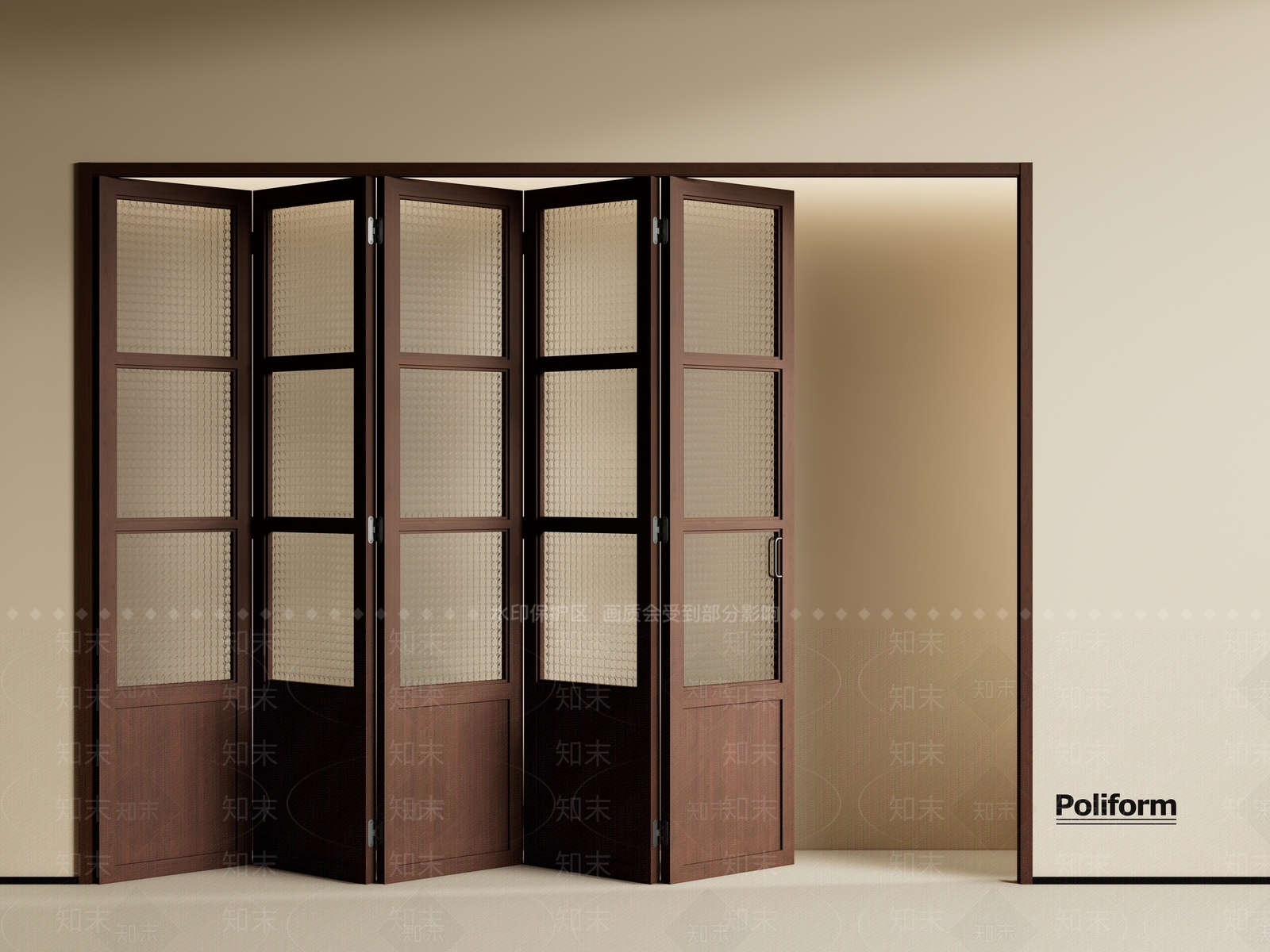 中古折叠门SU模型下载【ID:1193471475】