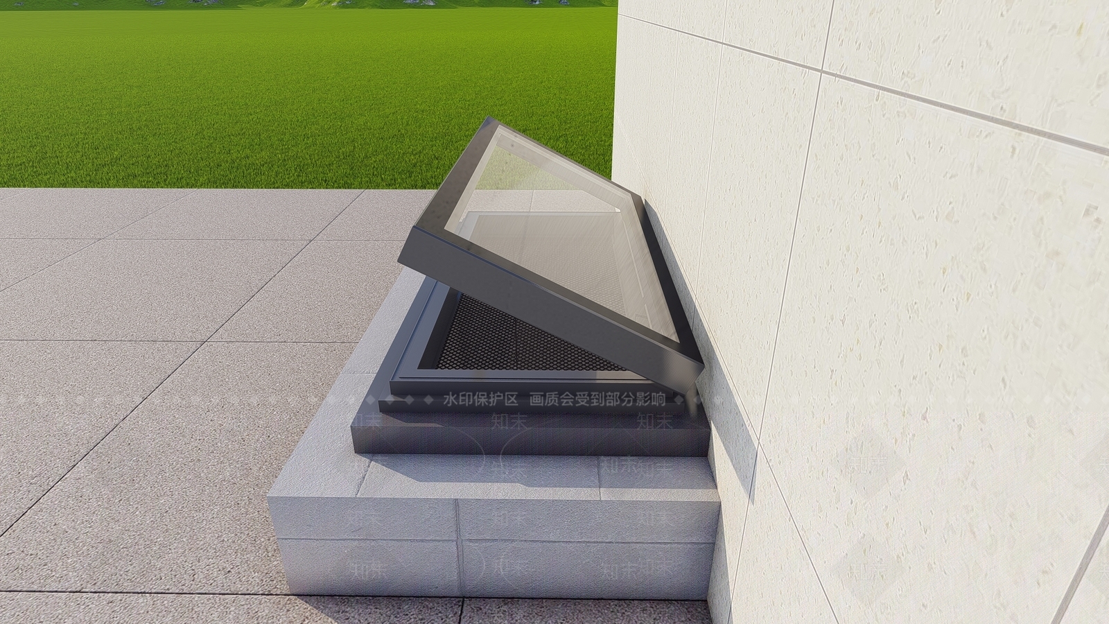 现代别墅SU模型下载【ID:1193474098】