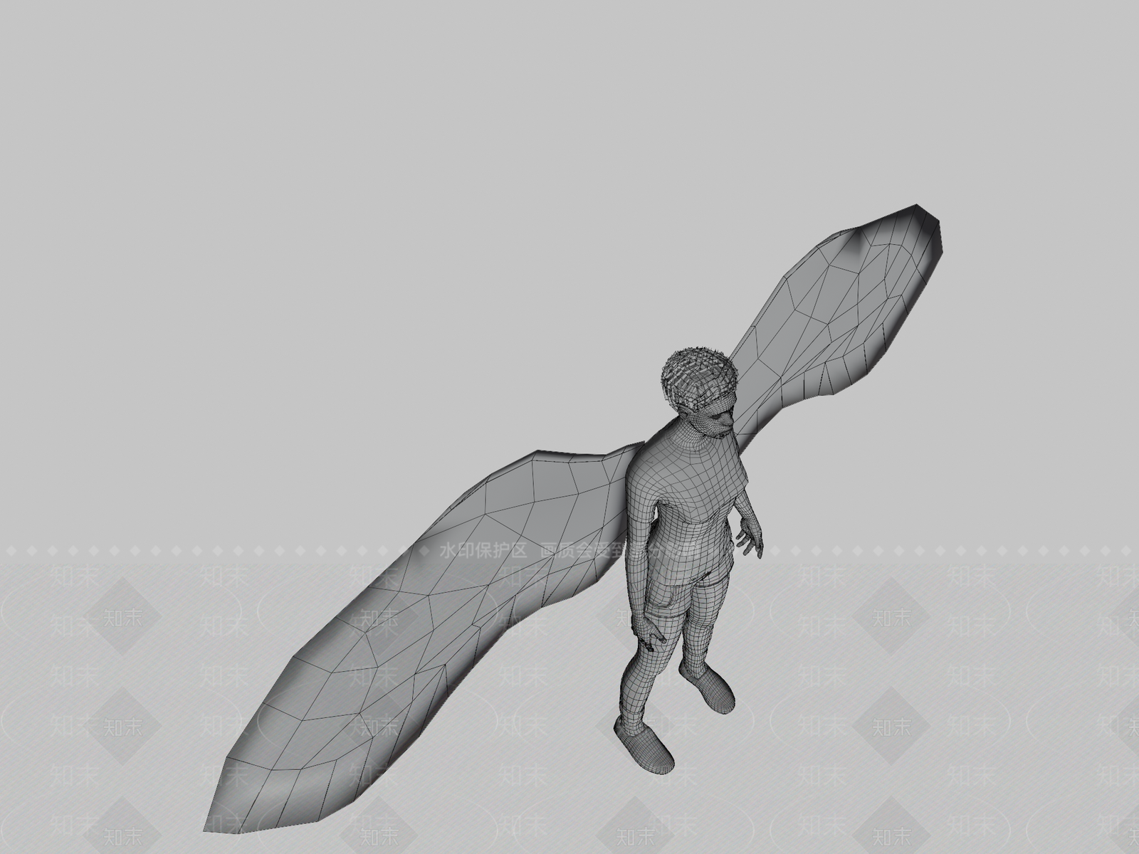 飞行类动物3D模型下载【ID:1193480304】