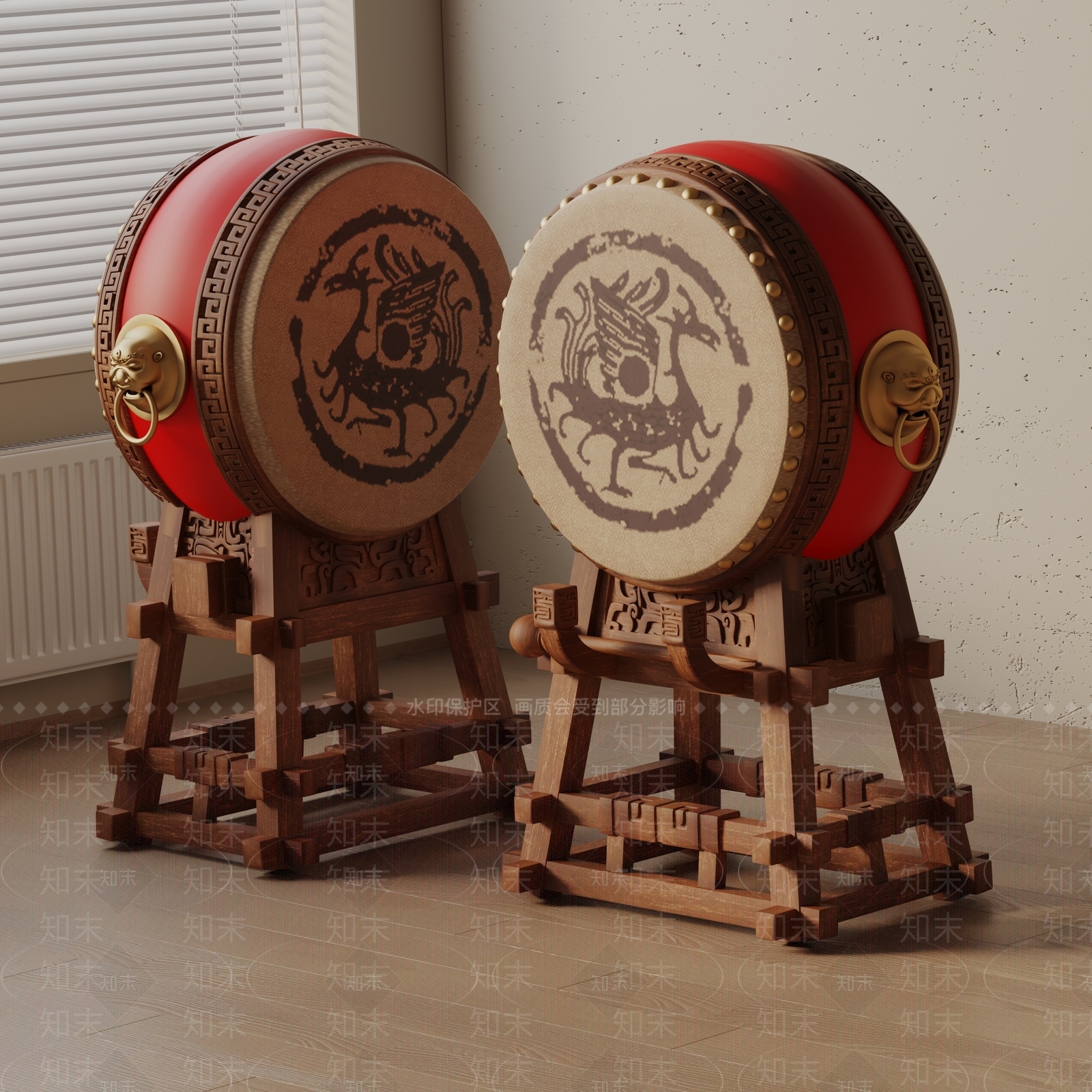 乐器3D模型下载【ID:1193480805】