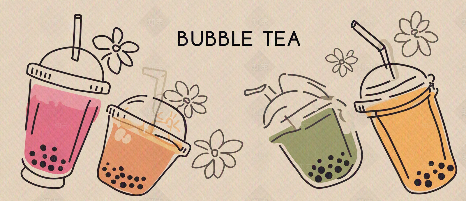 现代海报贴图下载【ID:1193487169】