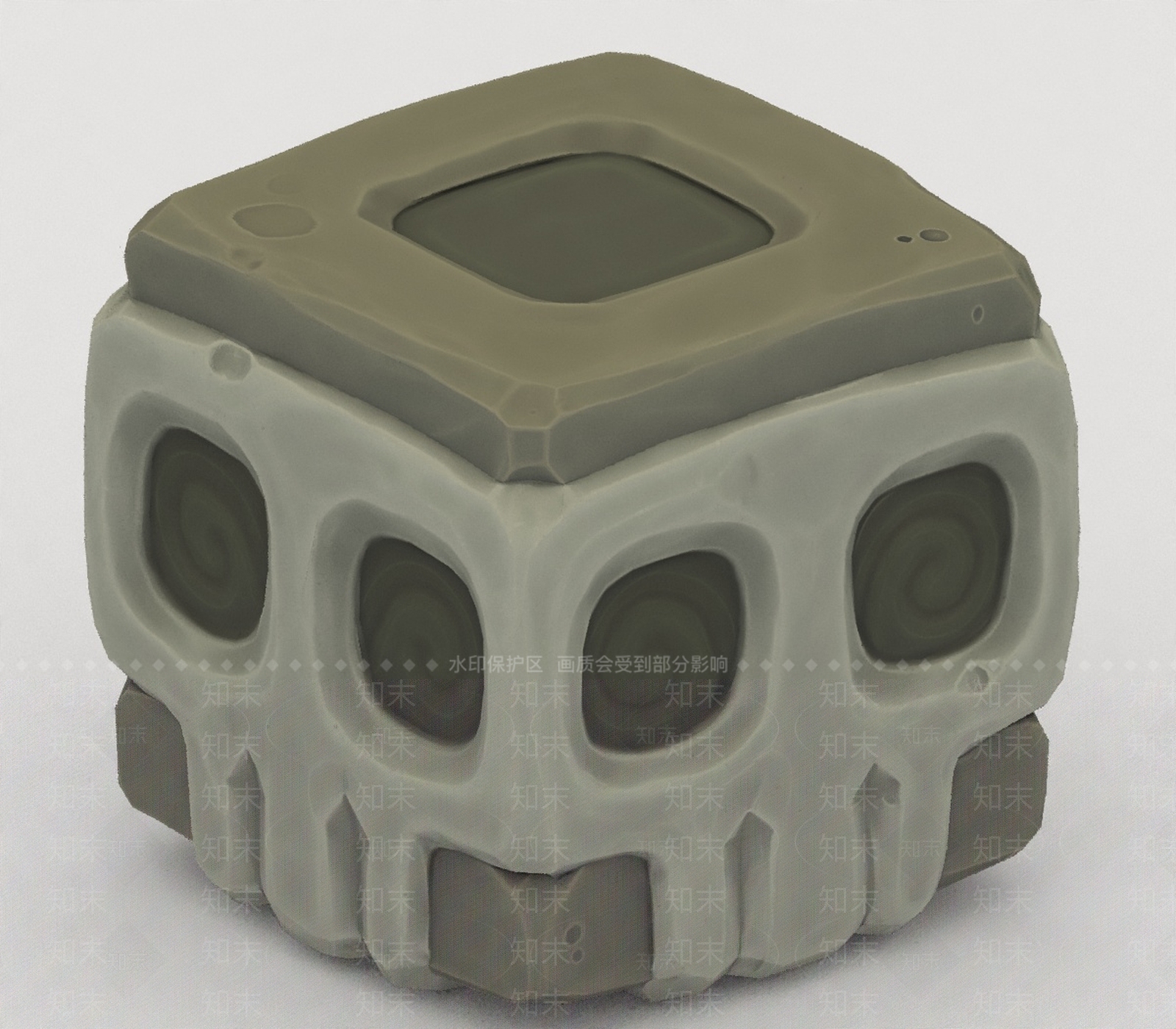 现代景观雕塑3D模型下载【ID:1193497040】