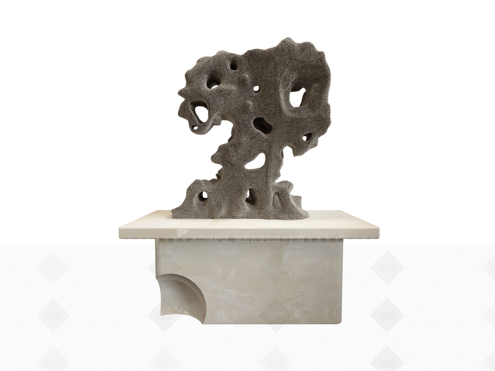 现代雕塑摆件3D模型下载【ID:1193498019】