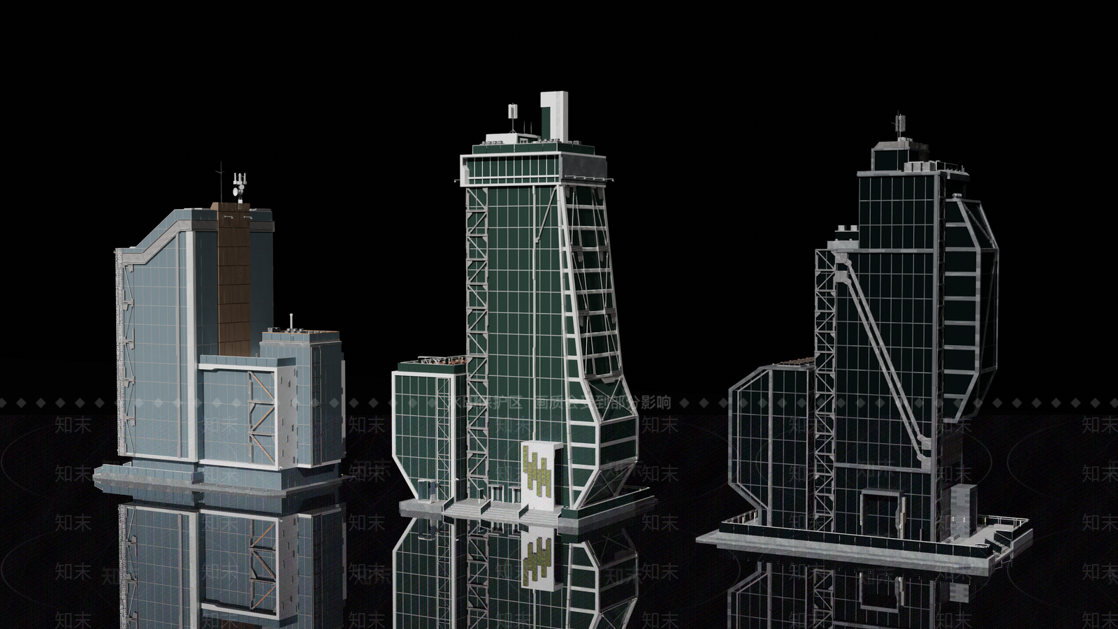 现代其他商业建筑SU模型下载【ID:1193505852】