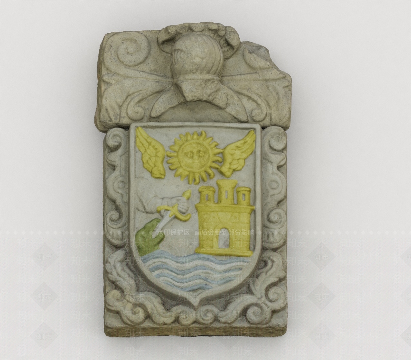 现代雕塑摆件3D模型下载【ID:1193509057】