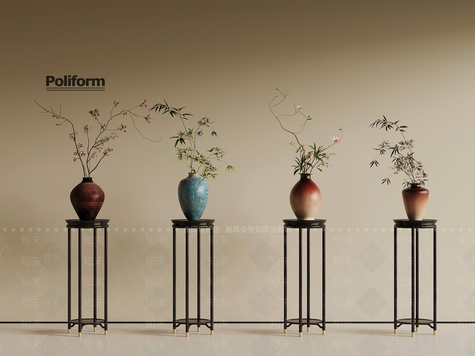 中古花架3D模型下载【ID:1193509275】