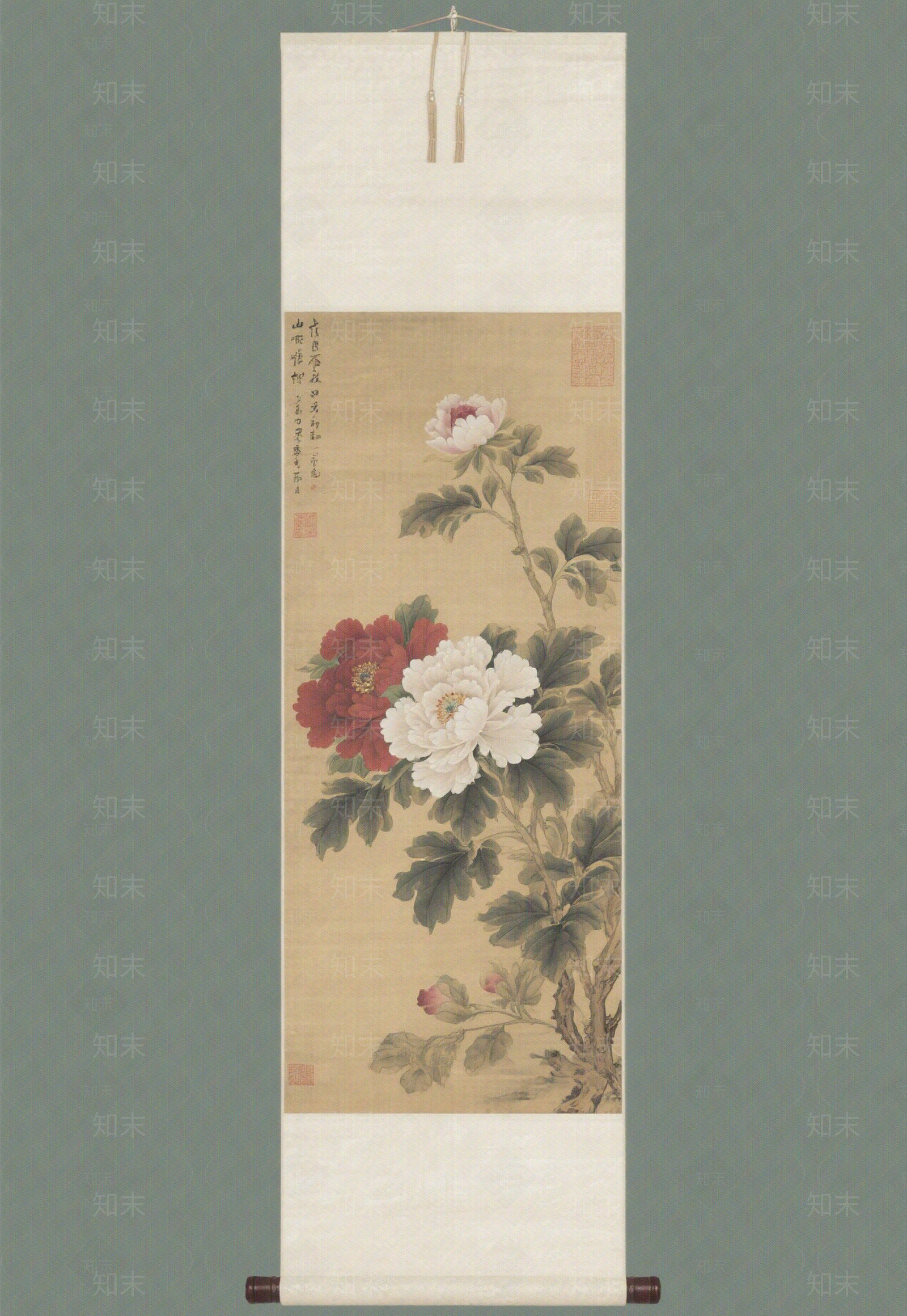 新中式中式其他挂画贴图下载【ID:1193510174】