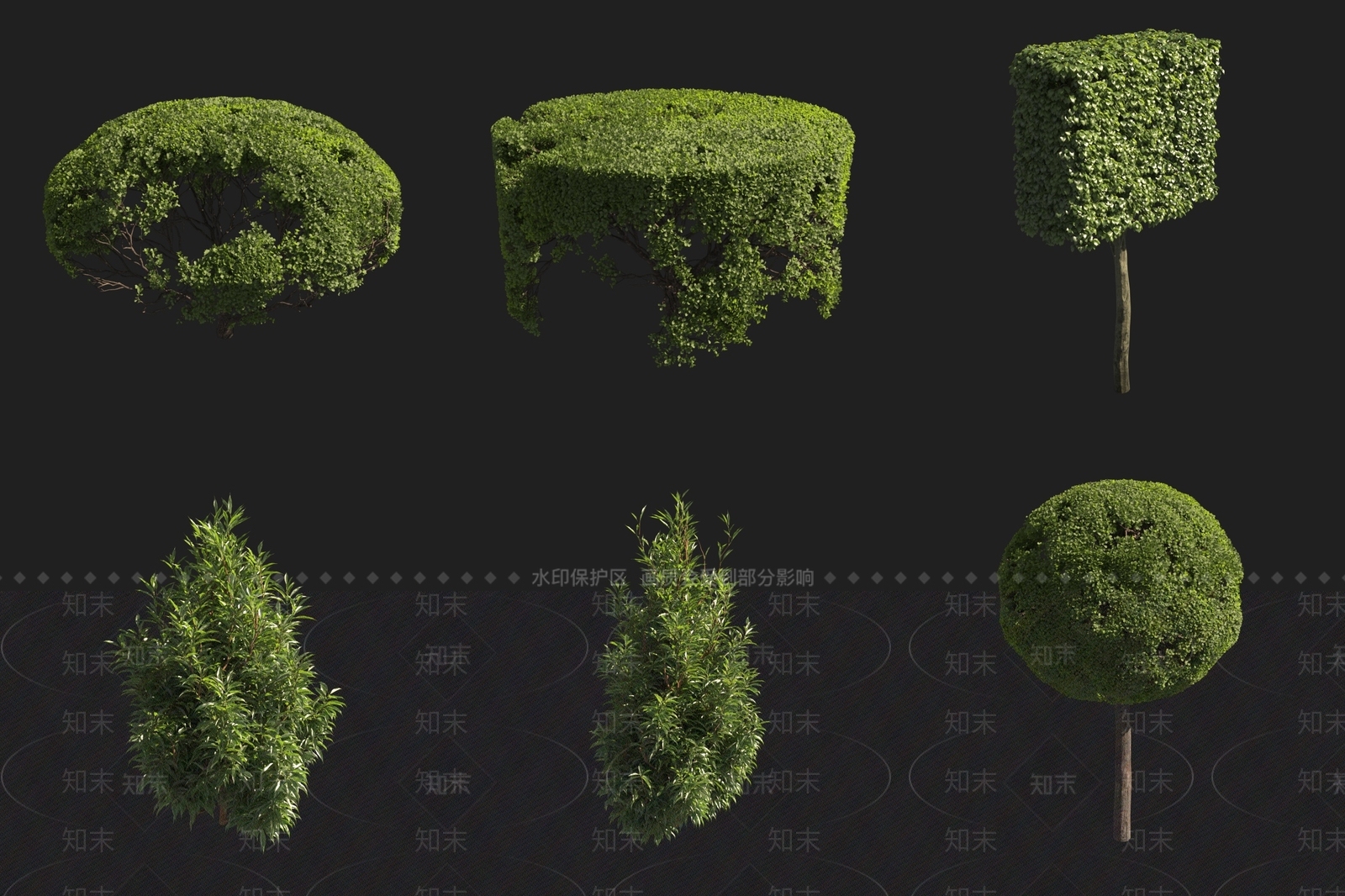 灌木3D模型下载【ID:1193512155】