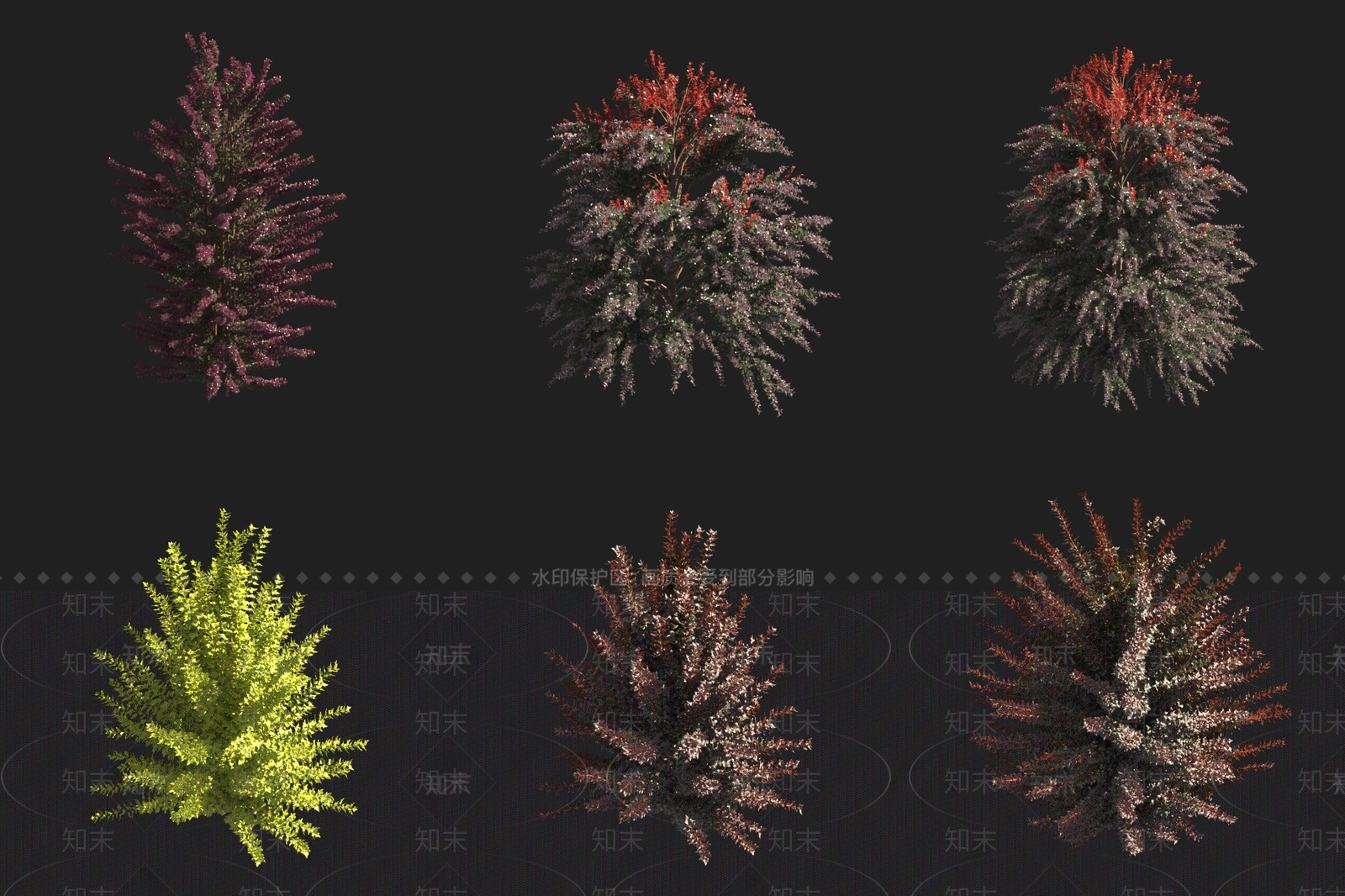 灌木3D模型下载【ID:1193513106】