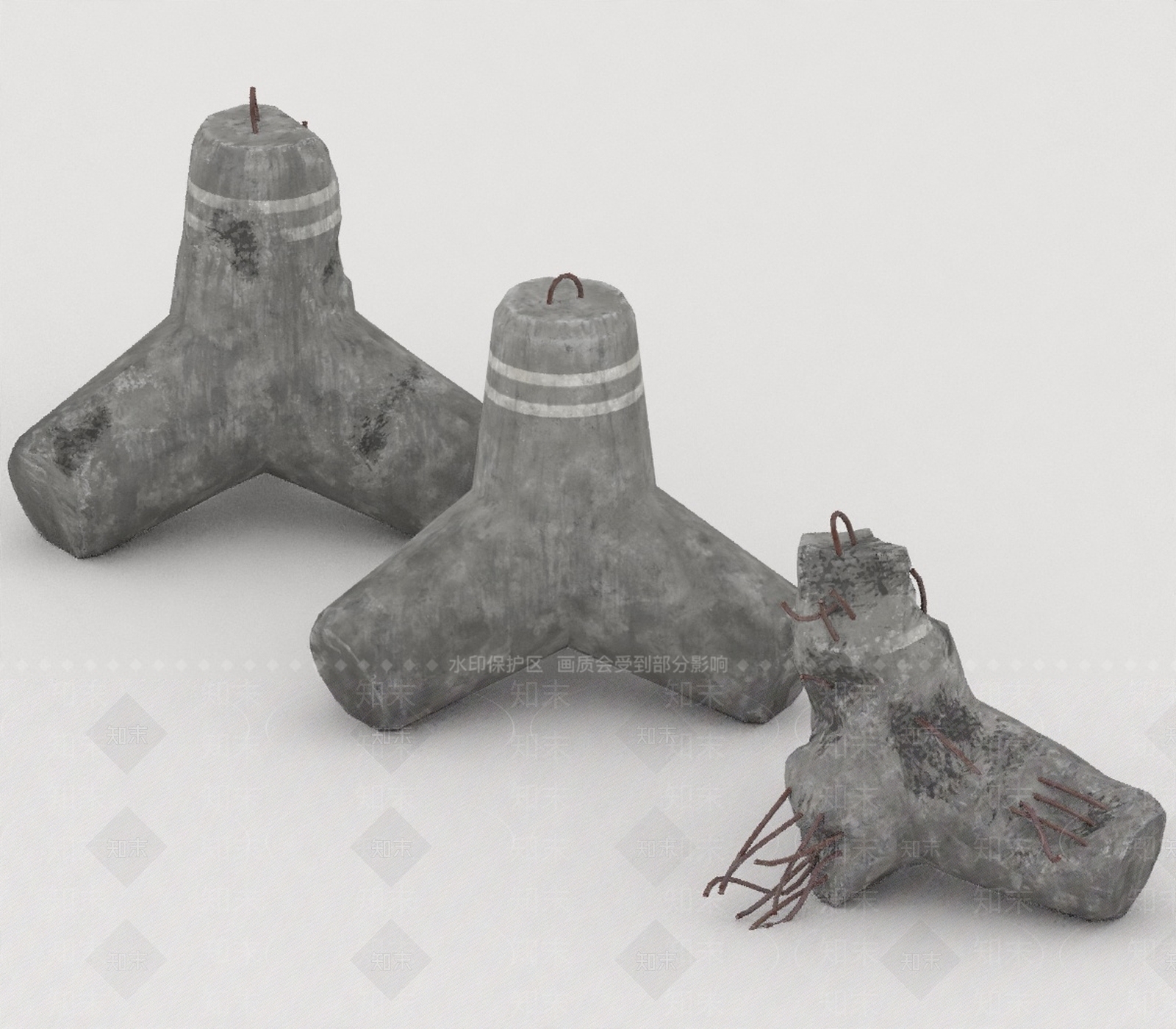 现代石头3D模型下载【ID:1193513806】
