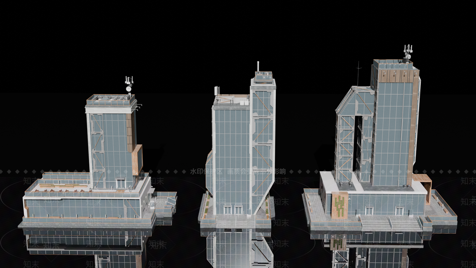 现代其他商业建筑SU模型下载【ID:1193514203】