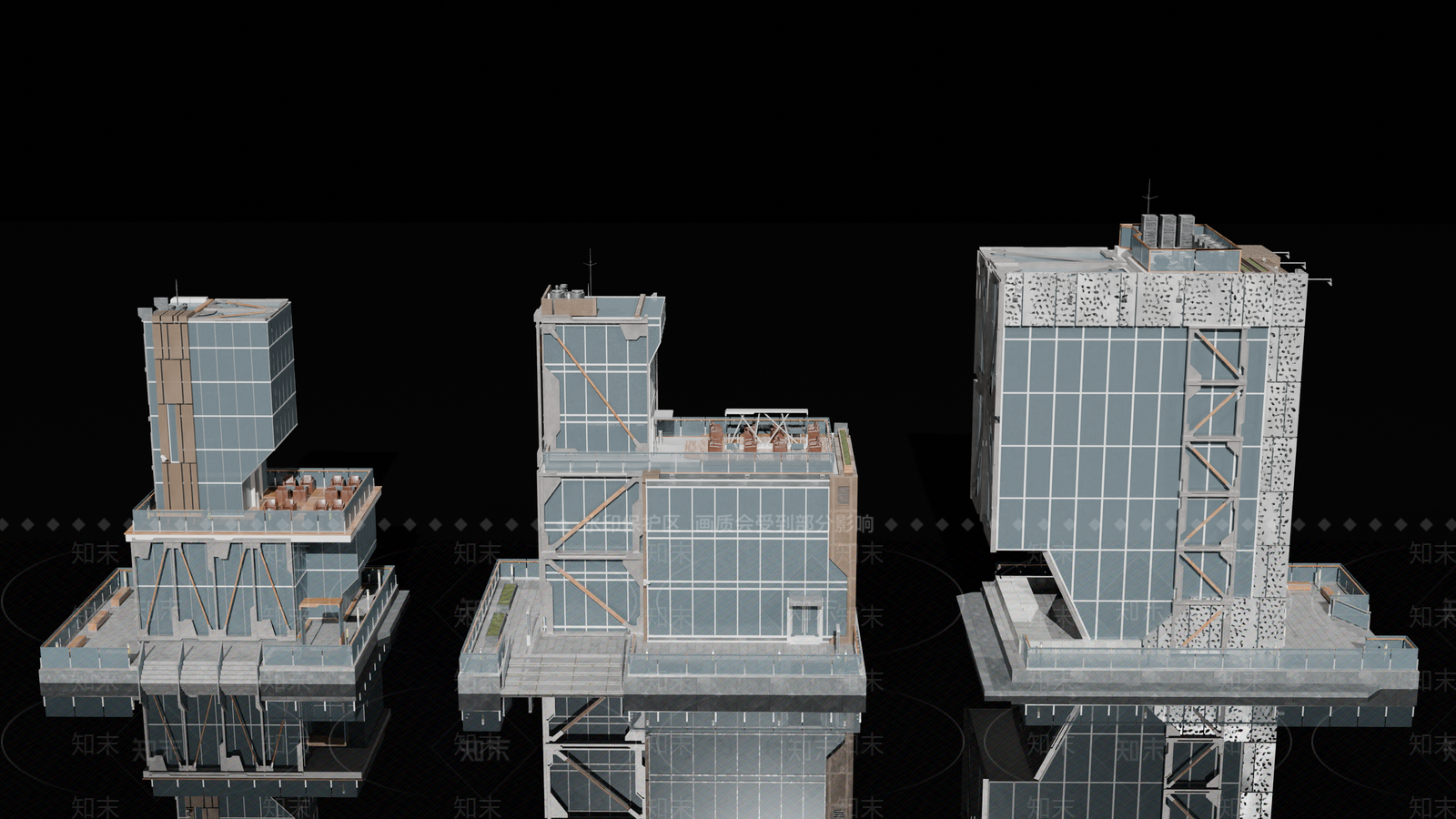 现代其他商业建筑SU模型下载【ID:1193519531】