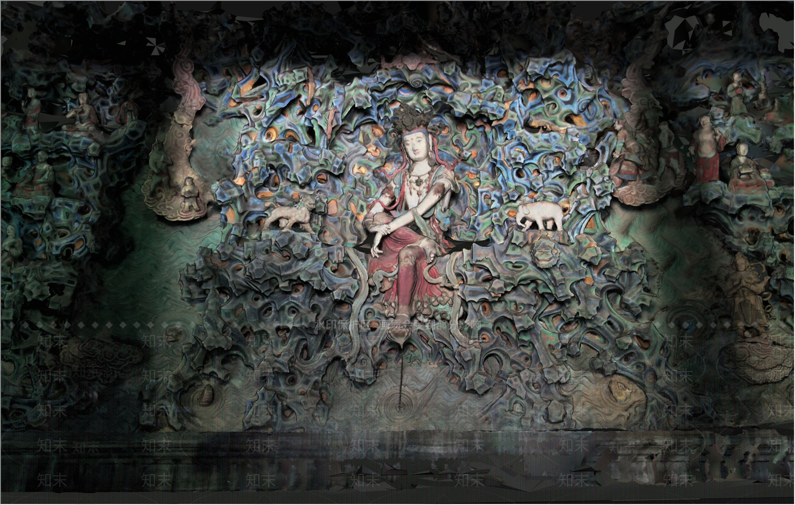 中式佛像SU模型下载【ID:1193528027】