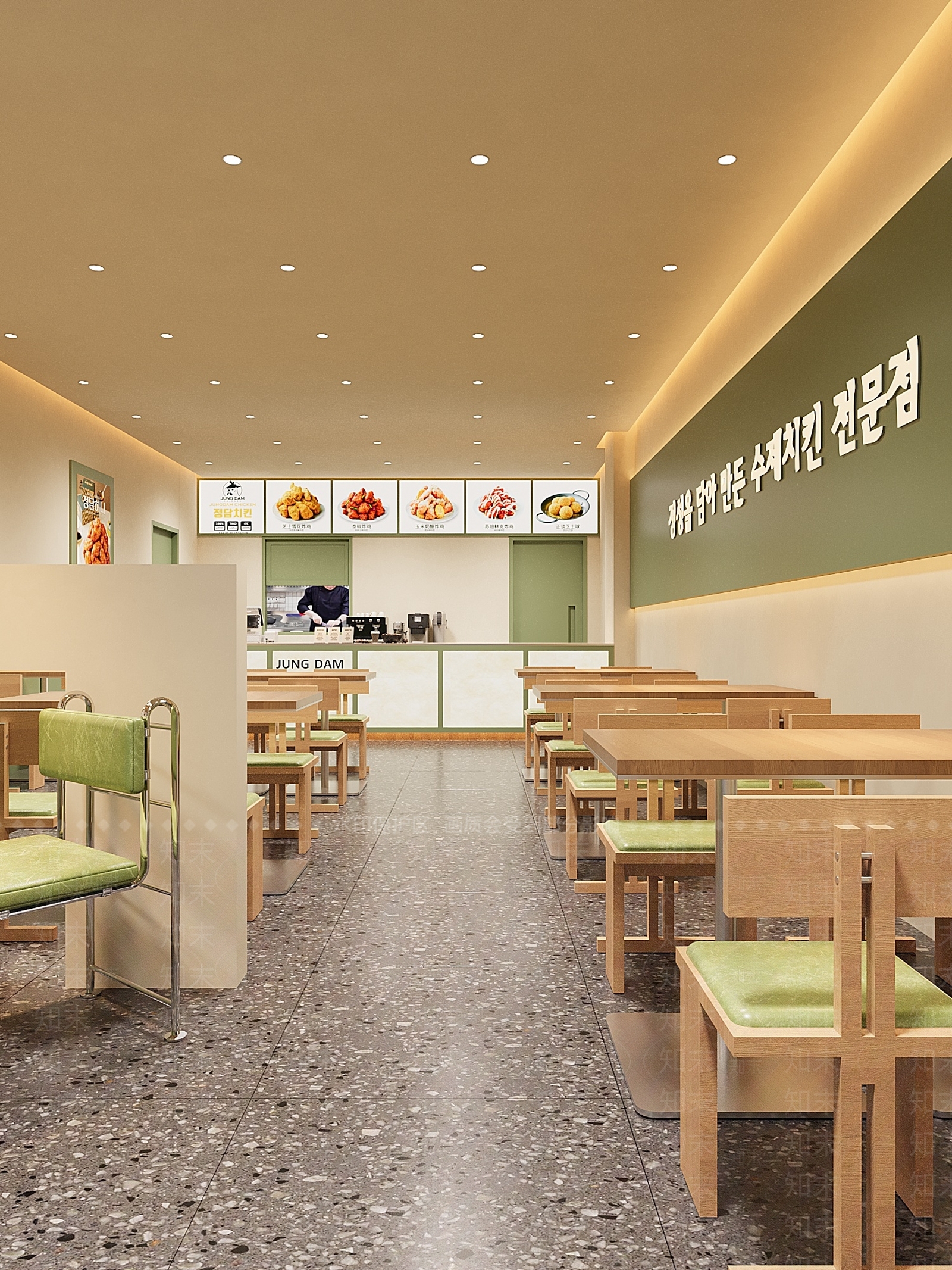 现代简约其他餐饮空间3D模型下载【ID:1193519231】