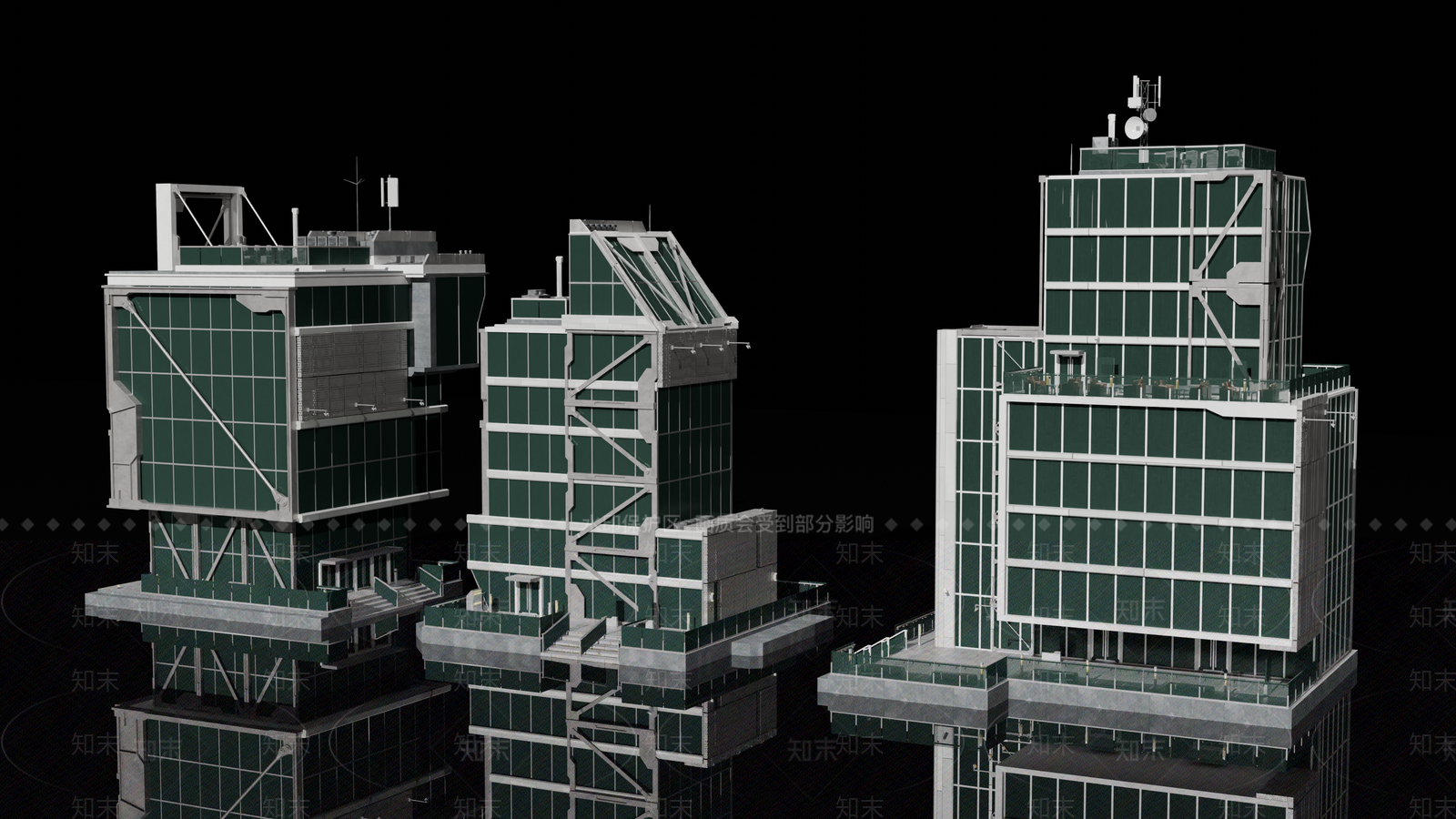 现代其他商业建筑SU模型下载【ID:1193520606】