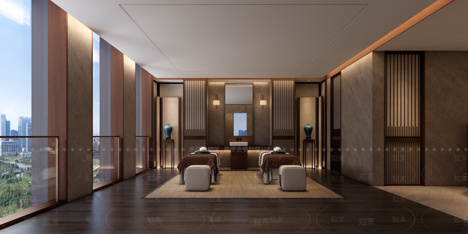 新中式中式美妆店SU模型下载【ID:1193523657】
