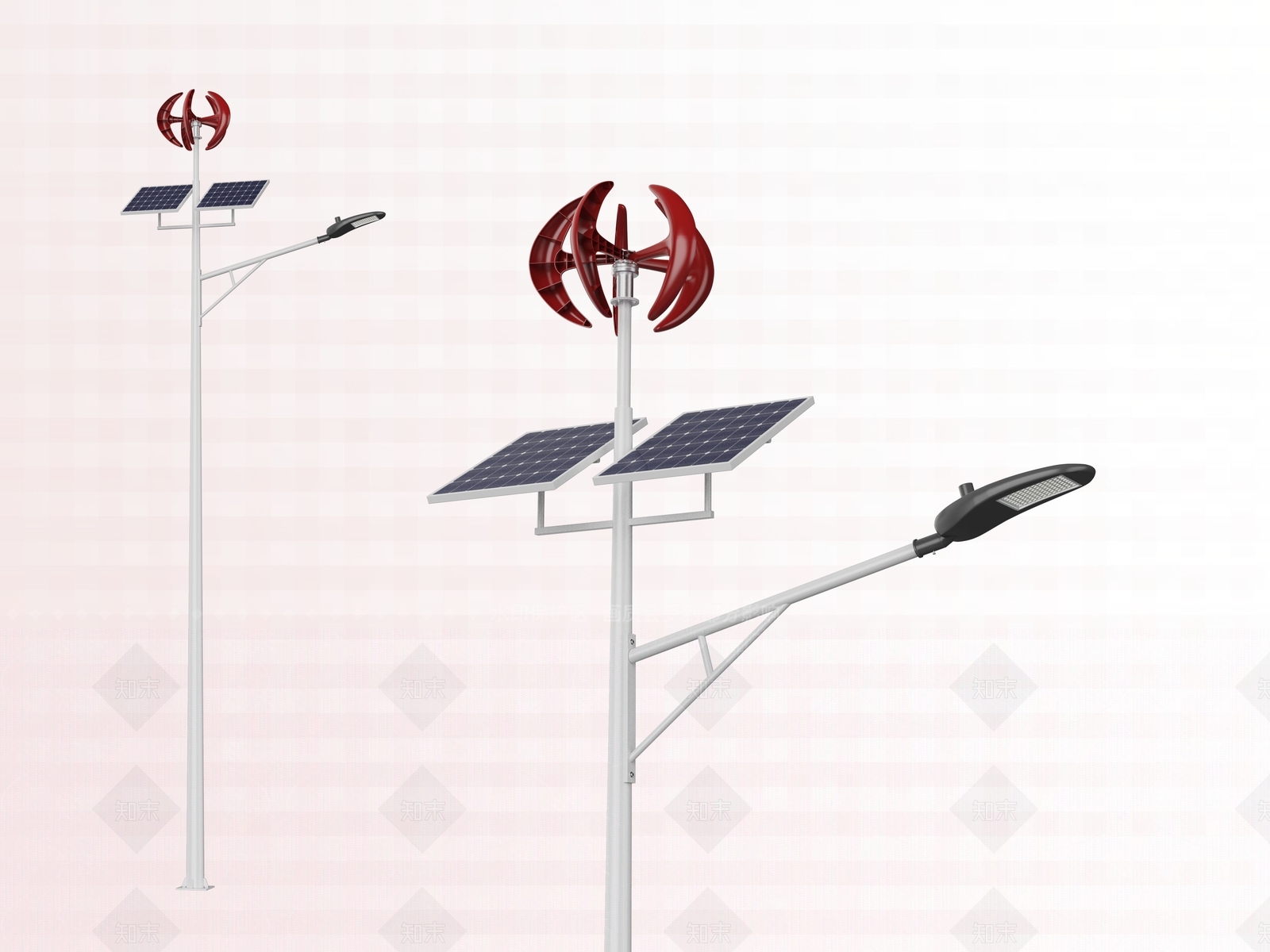 现代简约路灯SU模型下载【ID:1193530597】