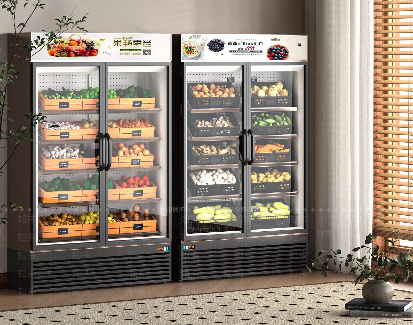 冰箱3D模型下载【ID:1193531083】