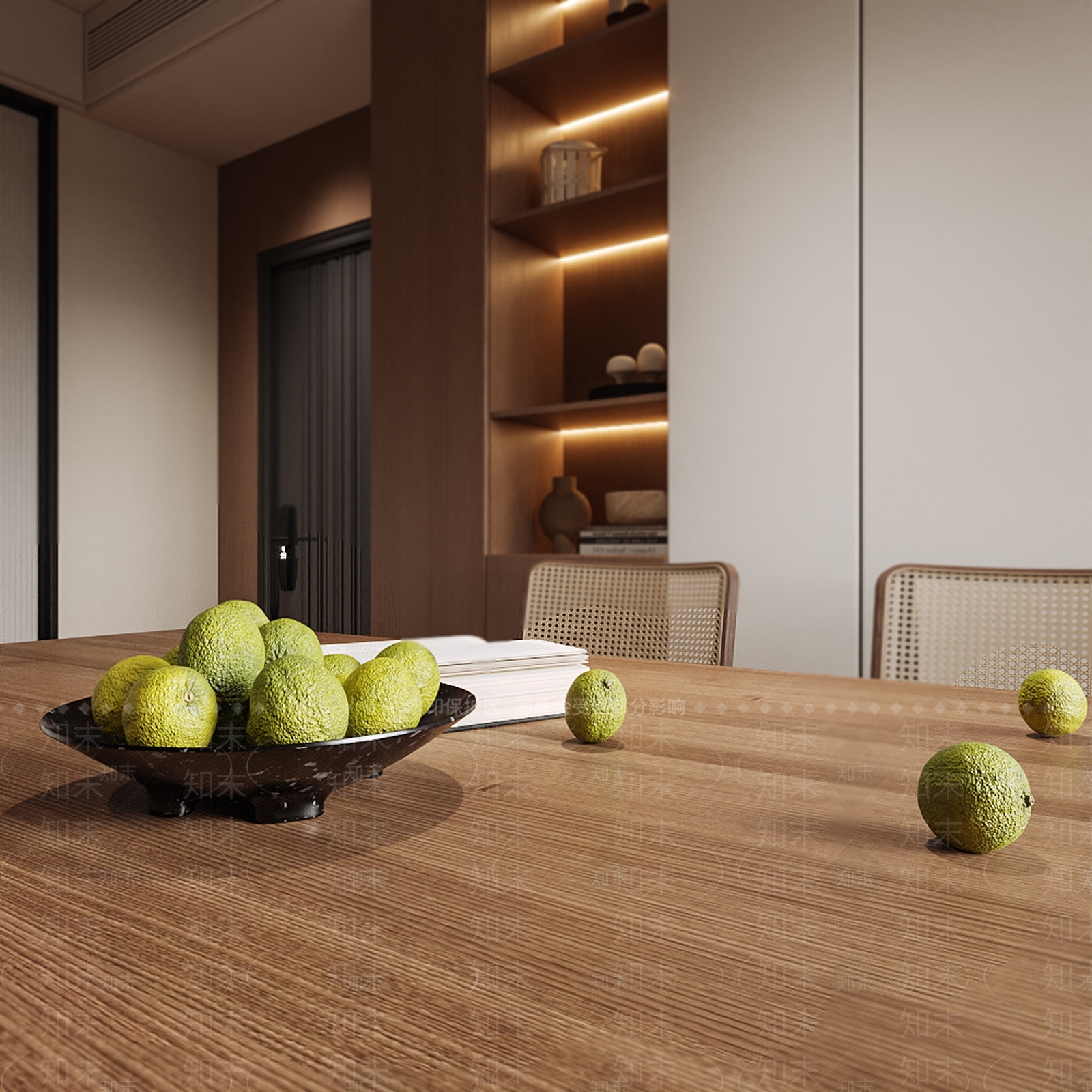 现代家居餐厅3D模型下载【ID:1193531871】