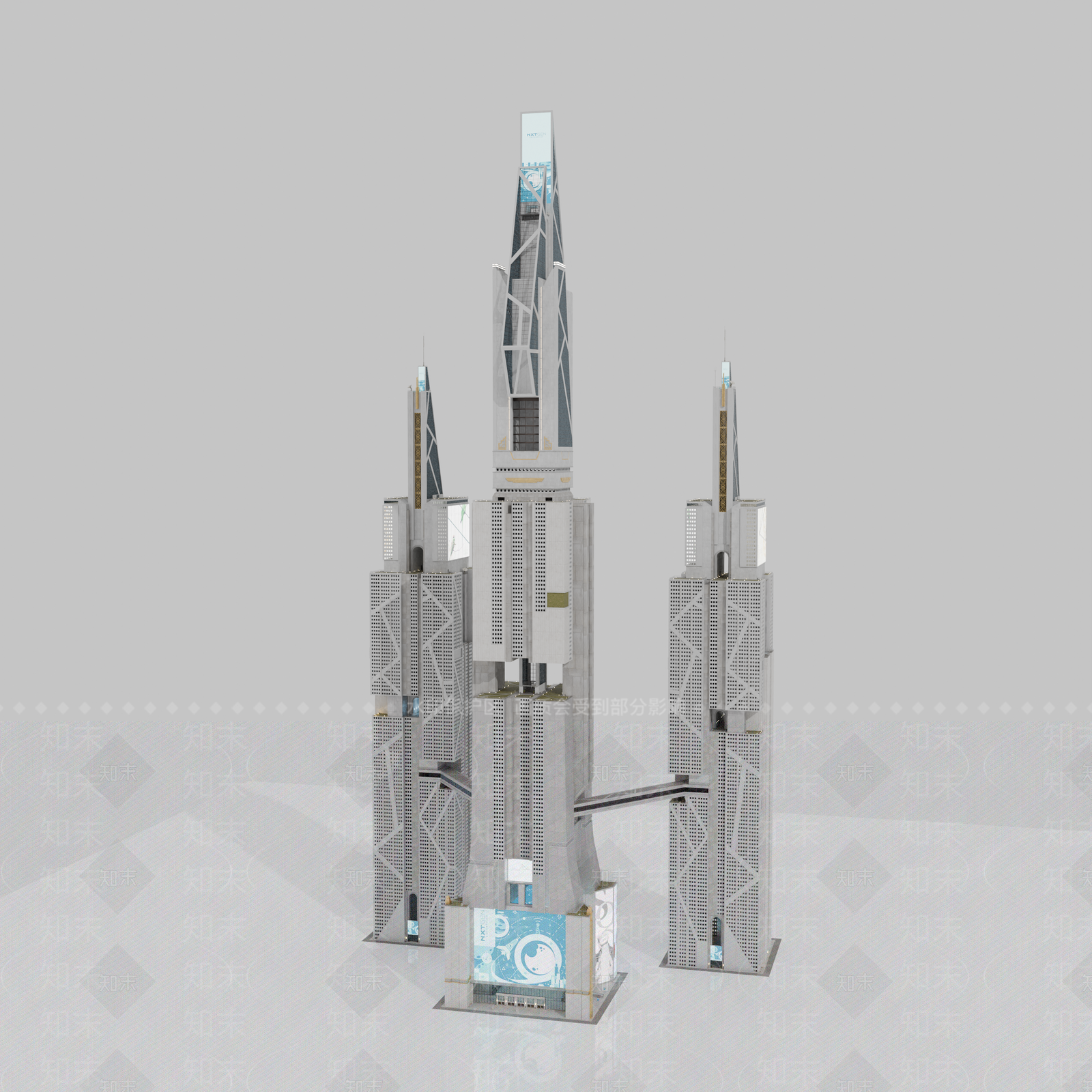 现代其他商业建筑SU模型下载【ID:1193536792】