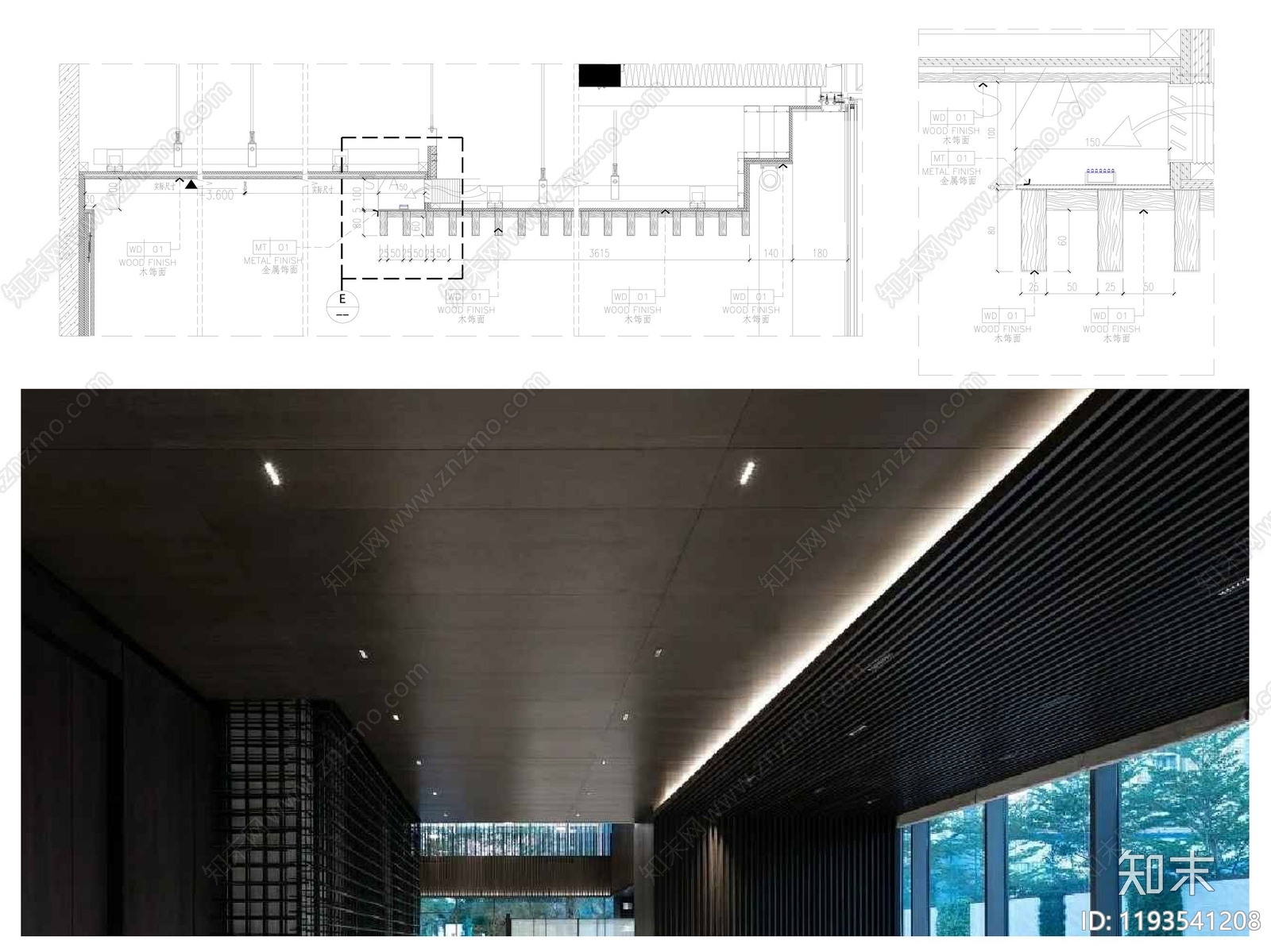 吊顶节点施工图下载【ID:1193541208】