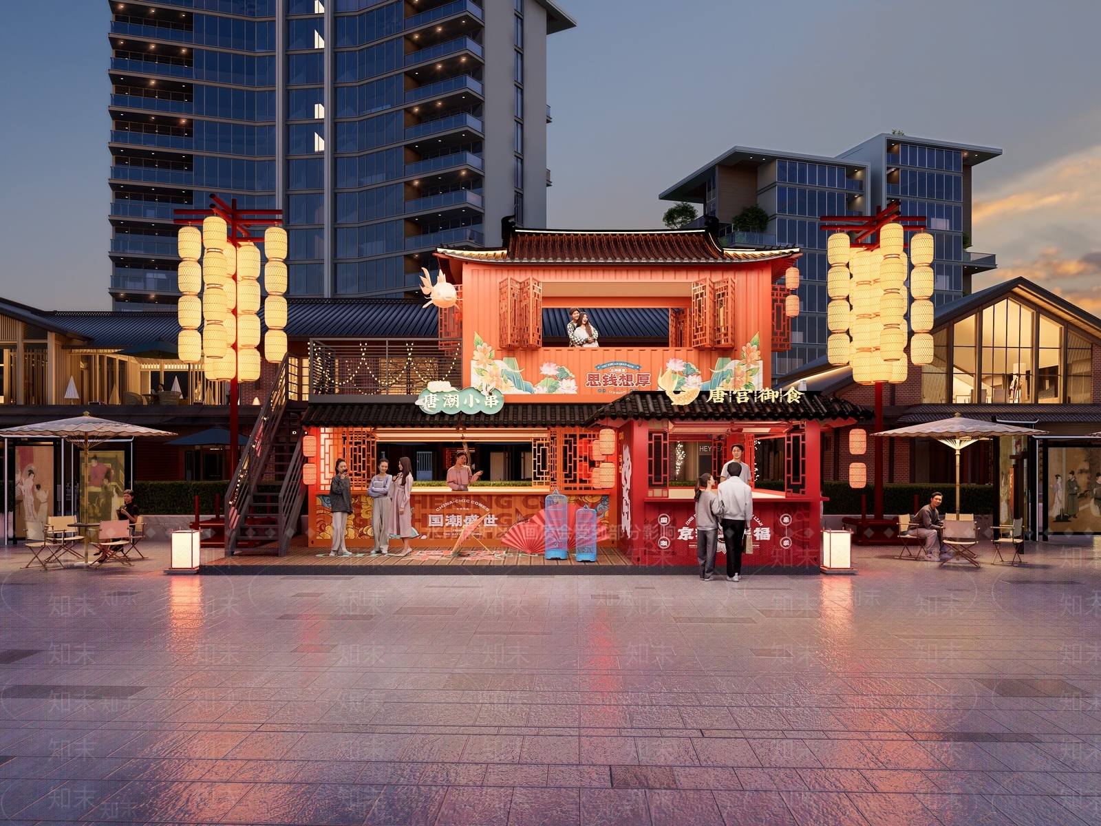 集装箱SU模型下载【ID:1193548706】