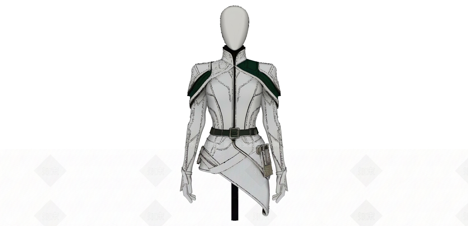 衣服SU模型下载【ID:1193548758】