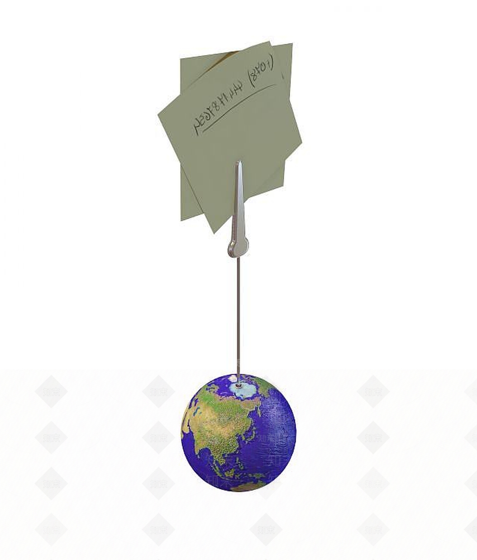 现代便利贴3D模型下载【ID:1193551831】